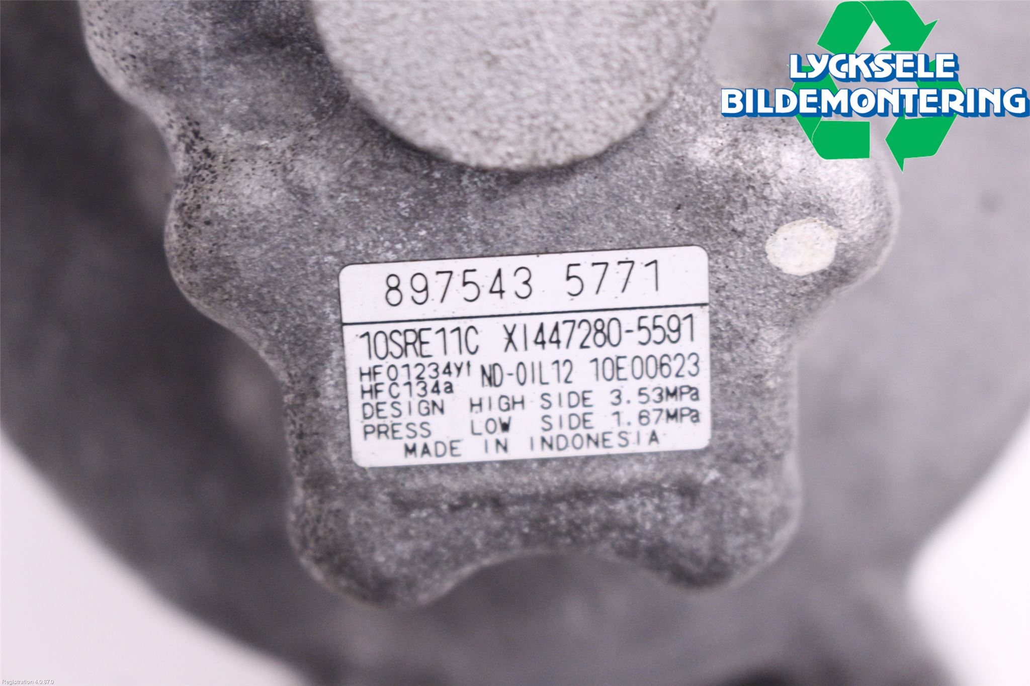 Isuzu D-MAX Ac Kompressor