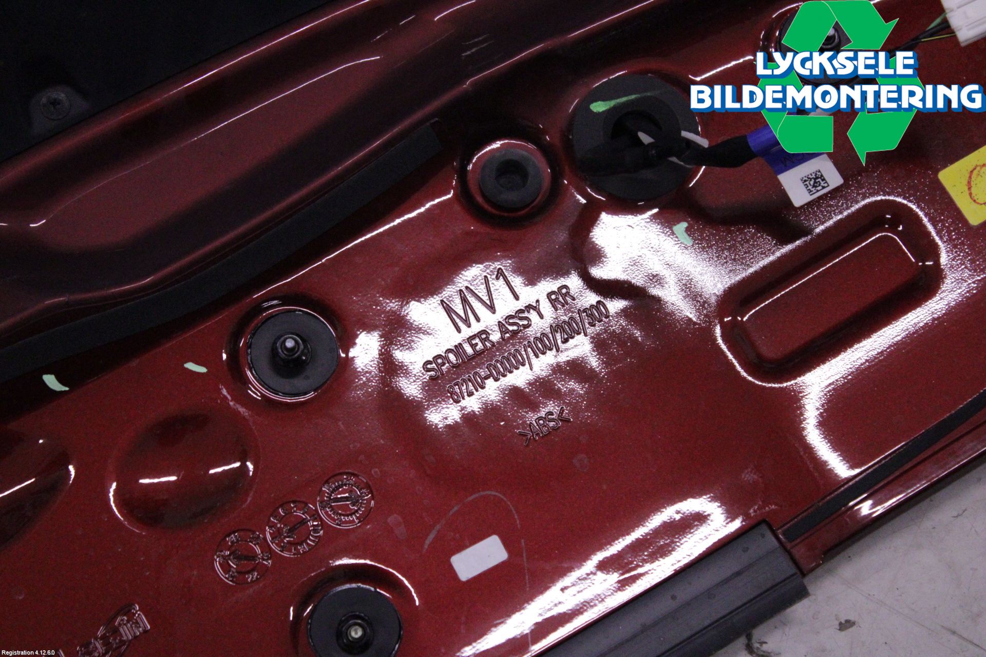 Kia EV9 24- Spoiler Baklucka