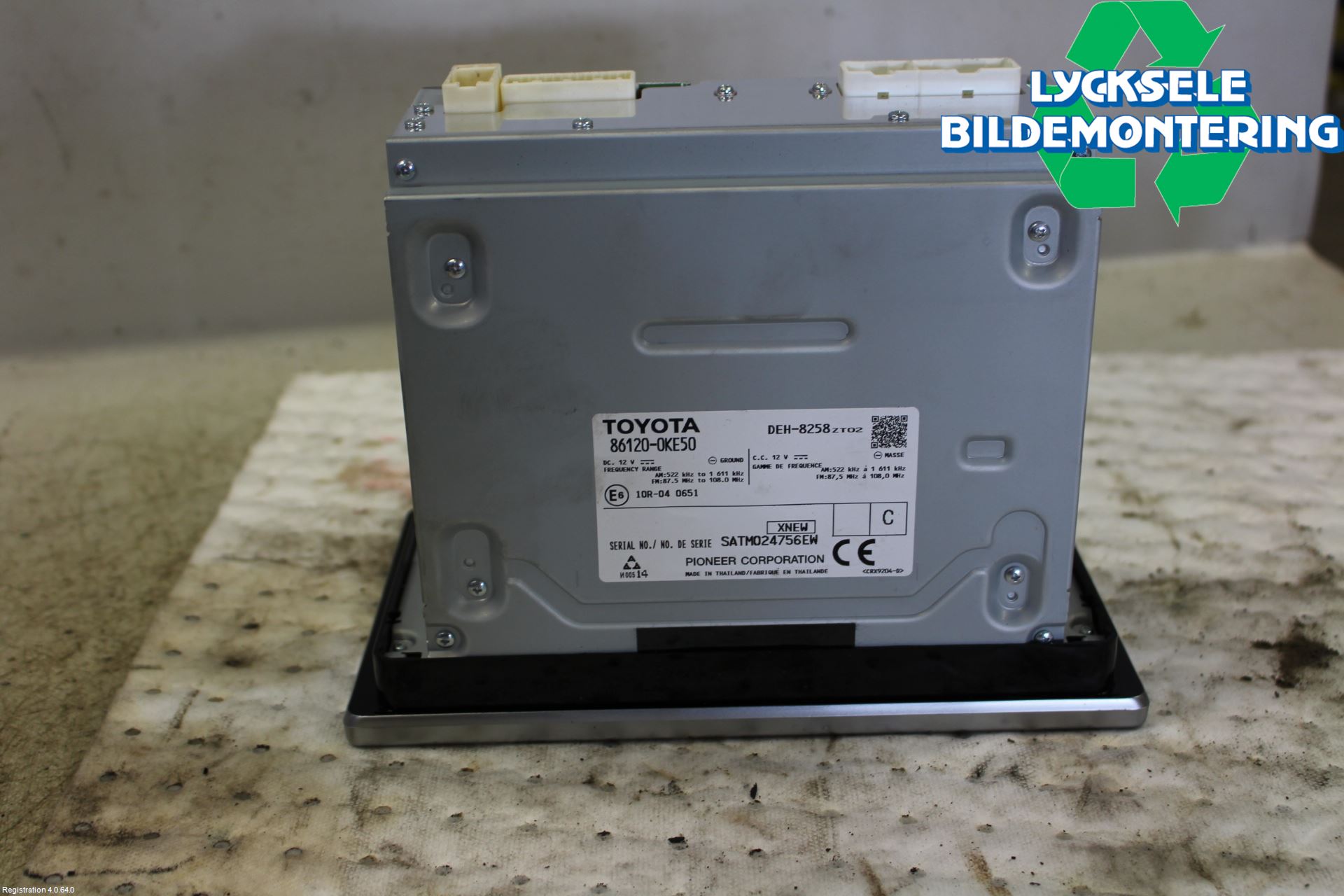 Toyota HILUX 16- Cd Radio - Multimediapanel
