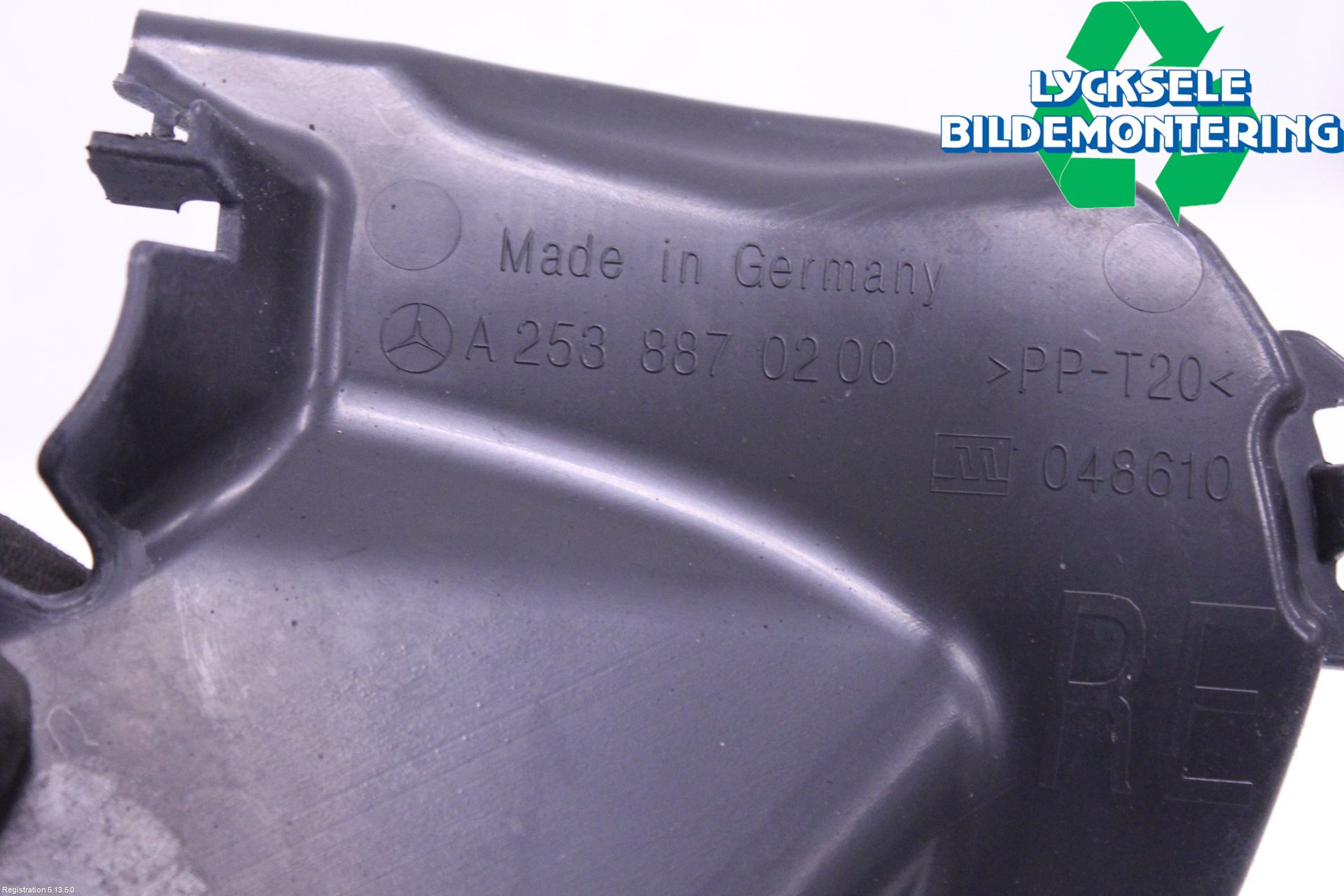 Mercedes-Benz MB GLC-KLASS (X253/C253) 15-22 Deflektor Plåt-Plast Kylning