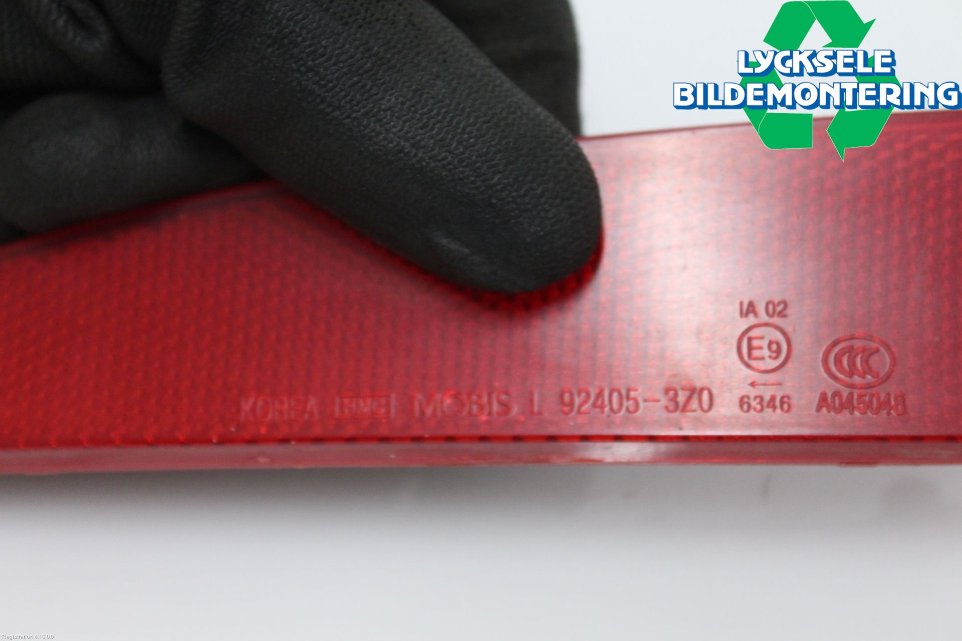 Hyundai i40 08-15 Dimljus/Reflex Bak