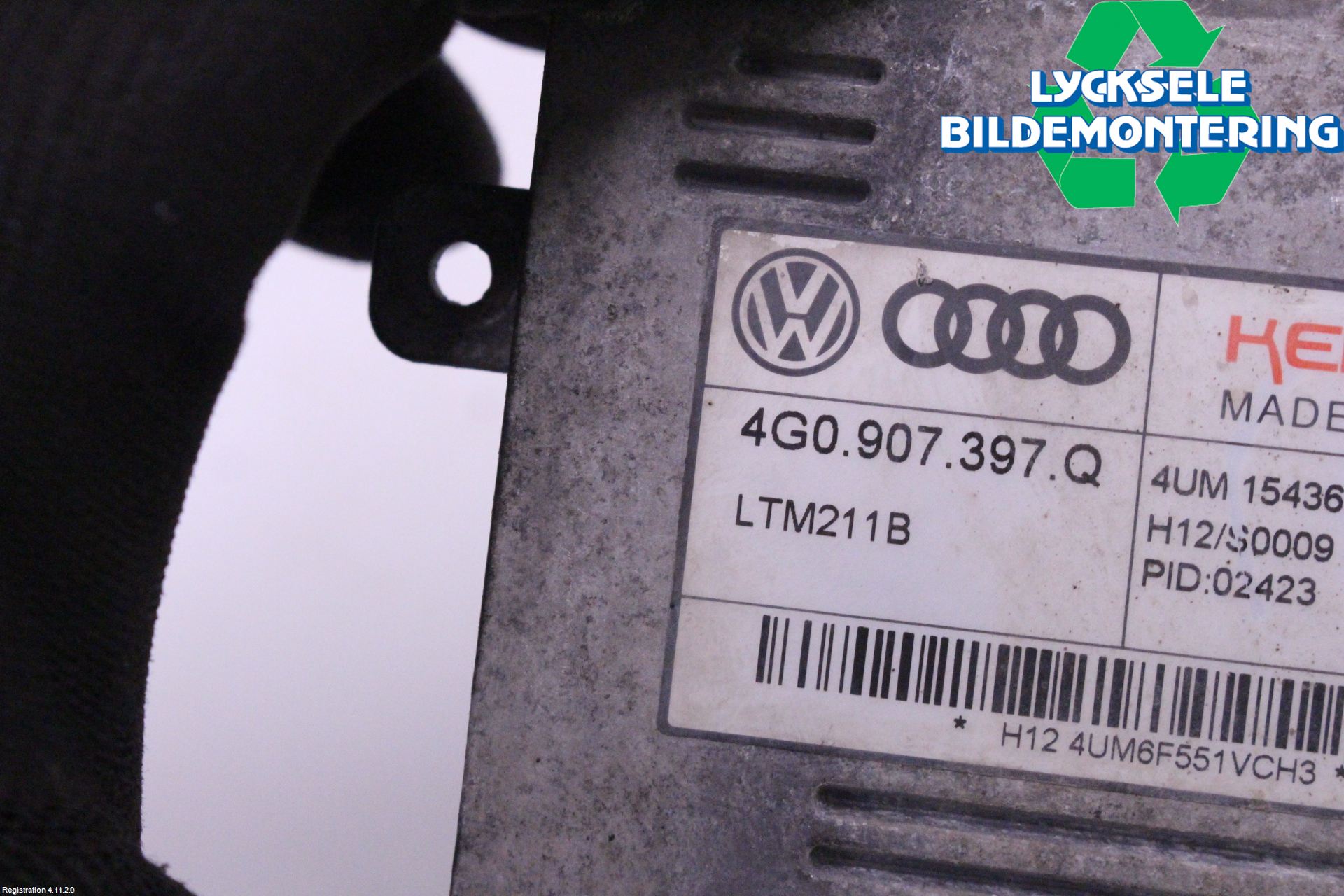 Audi A6/S6 4G 11-18 Styrenhet Strålkastare