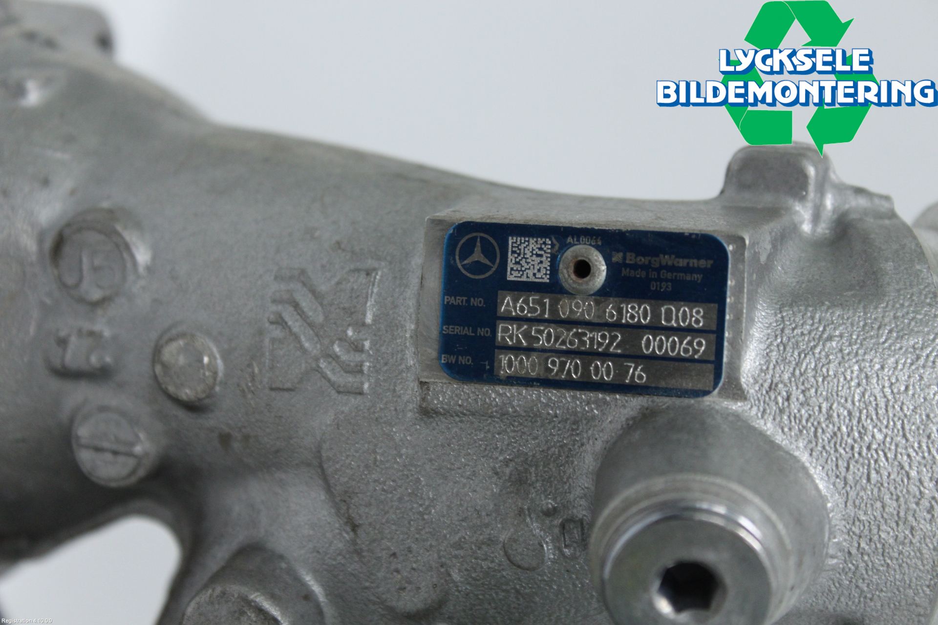 Mercedes-Benz MB E-KLASS (W212) 09-16 Turboaggregat