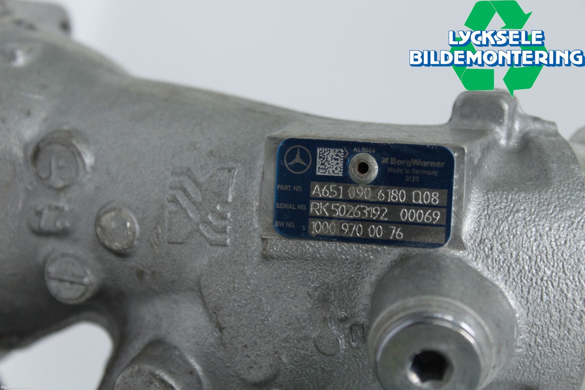 Mercedes-Benz MB E-KLASS (W212) 09-16 Turboaggregat