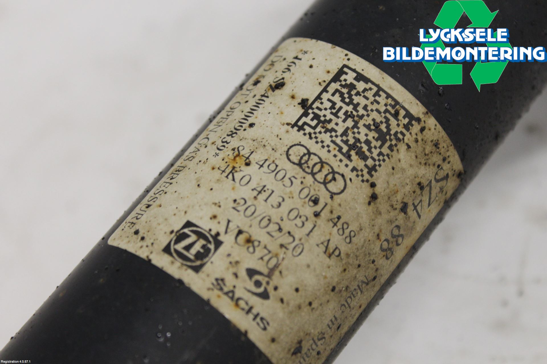 Audi A6 F2/C8 19- Fjäderben Fram Vänster