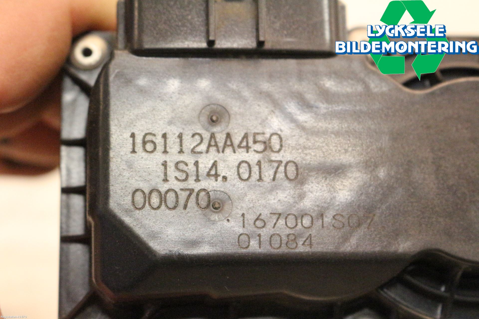 Subaru OUTBACK 15-20 Injspjällhus