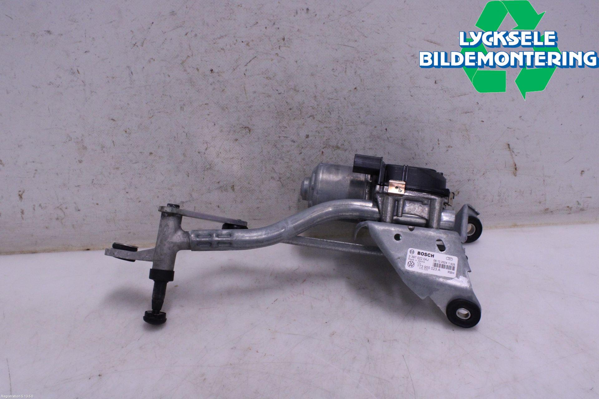 Volkswagen VW ID.5 22- Torkarmotor Vindruta
