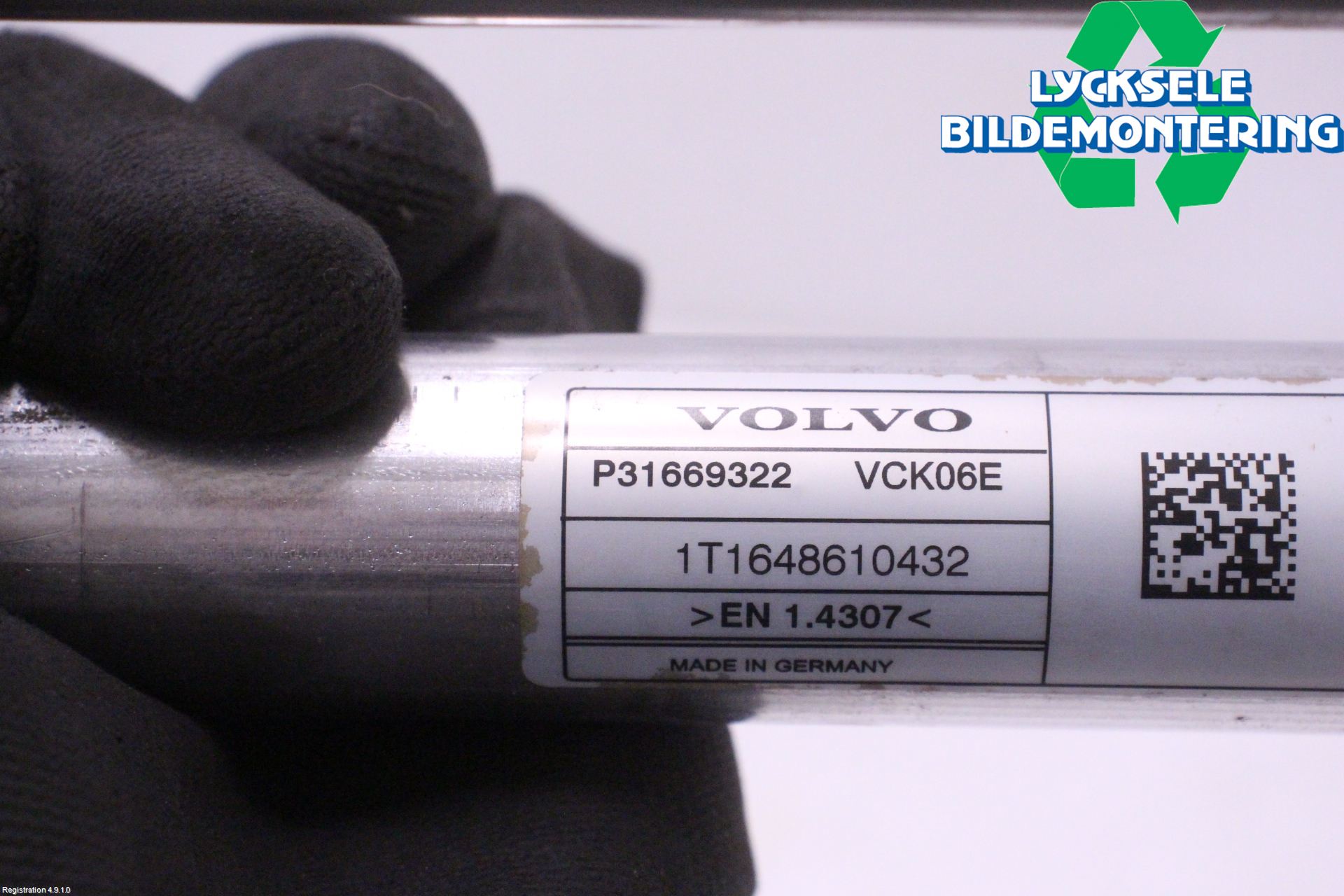 Volvo V90 17->> Bränslepåfyllnrör-Slang