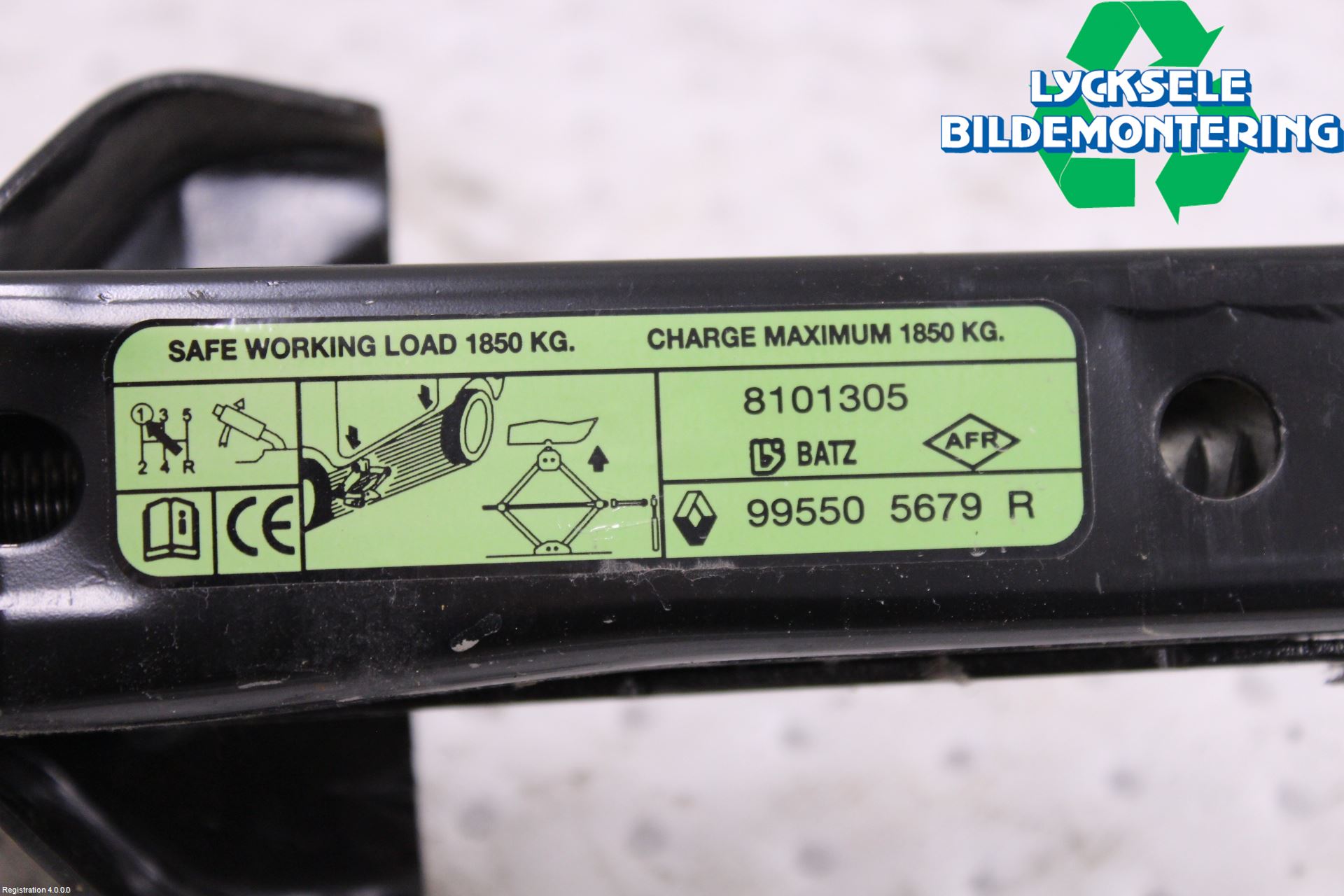 Nissan NV400 12-24 Domkraft