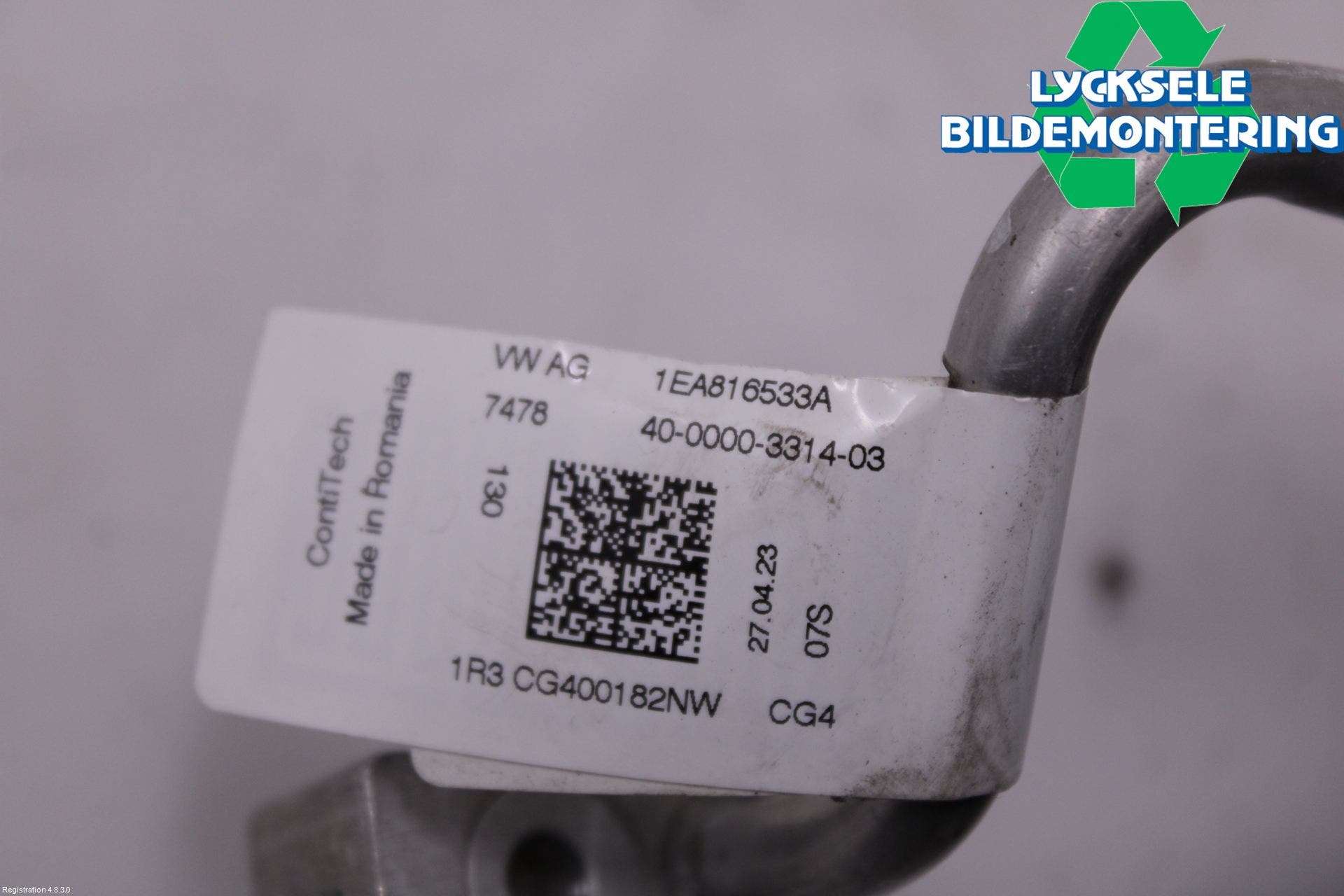 Volkswagen VW ID.4 21- Ac Slang-Rör