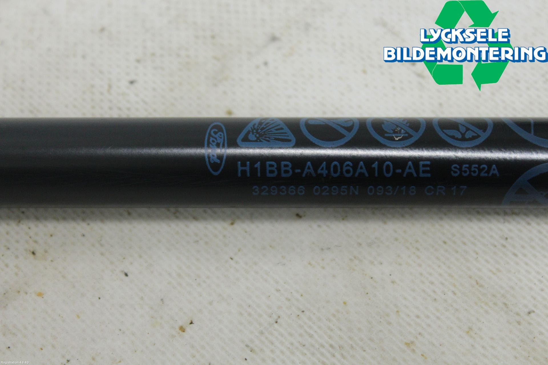 Ford FIESTA (VII) 18-23 Gasfjäder Baklucka