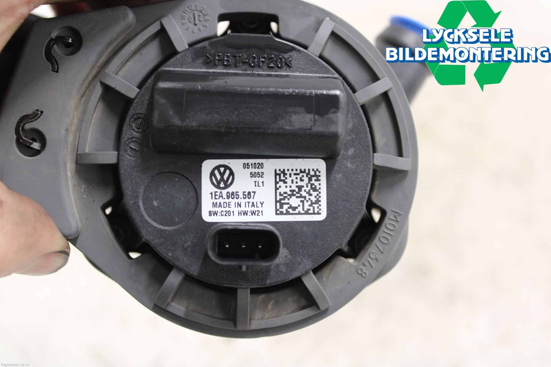 Volkswagen VW ID.3 21- Värme Cirkulationspump