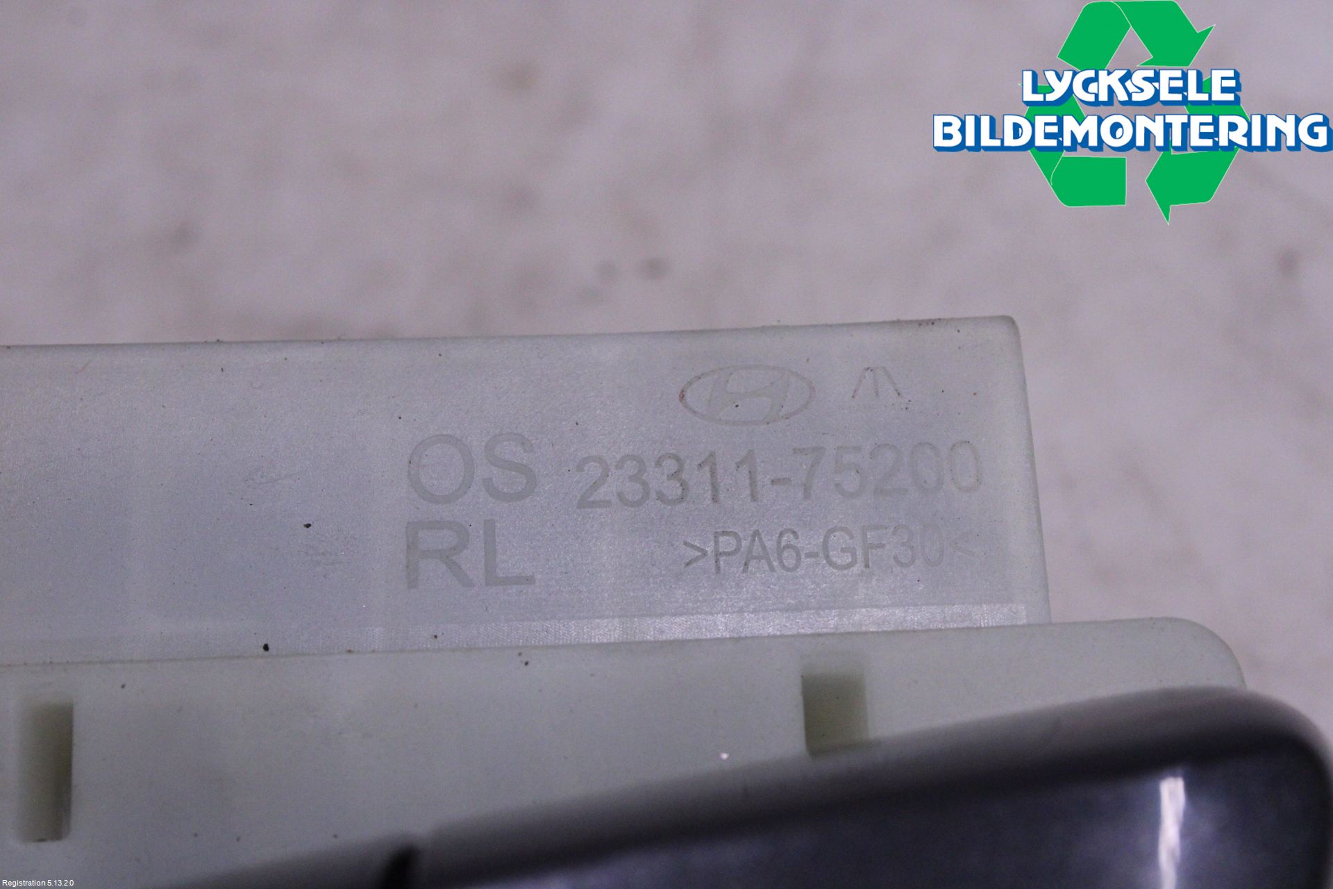 Hyundai KONA/ELECTRIC OS 18-23 Dörrhandtag Yttre Vä