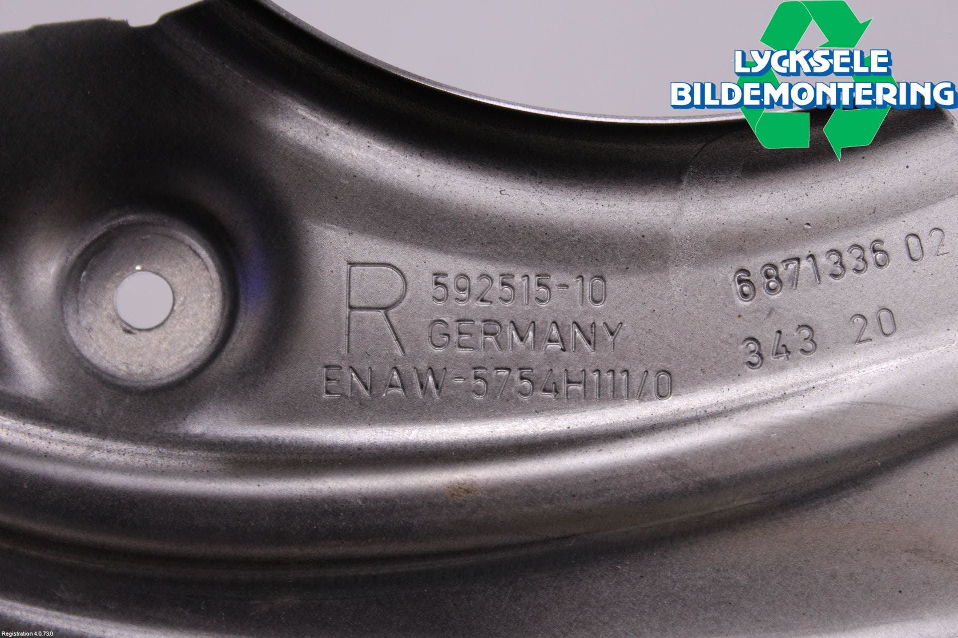 BMW 3 G20/G21/G80/G81 19- Bromssköld Fram