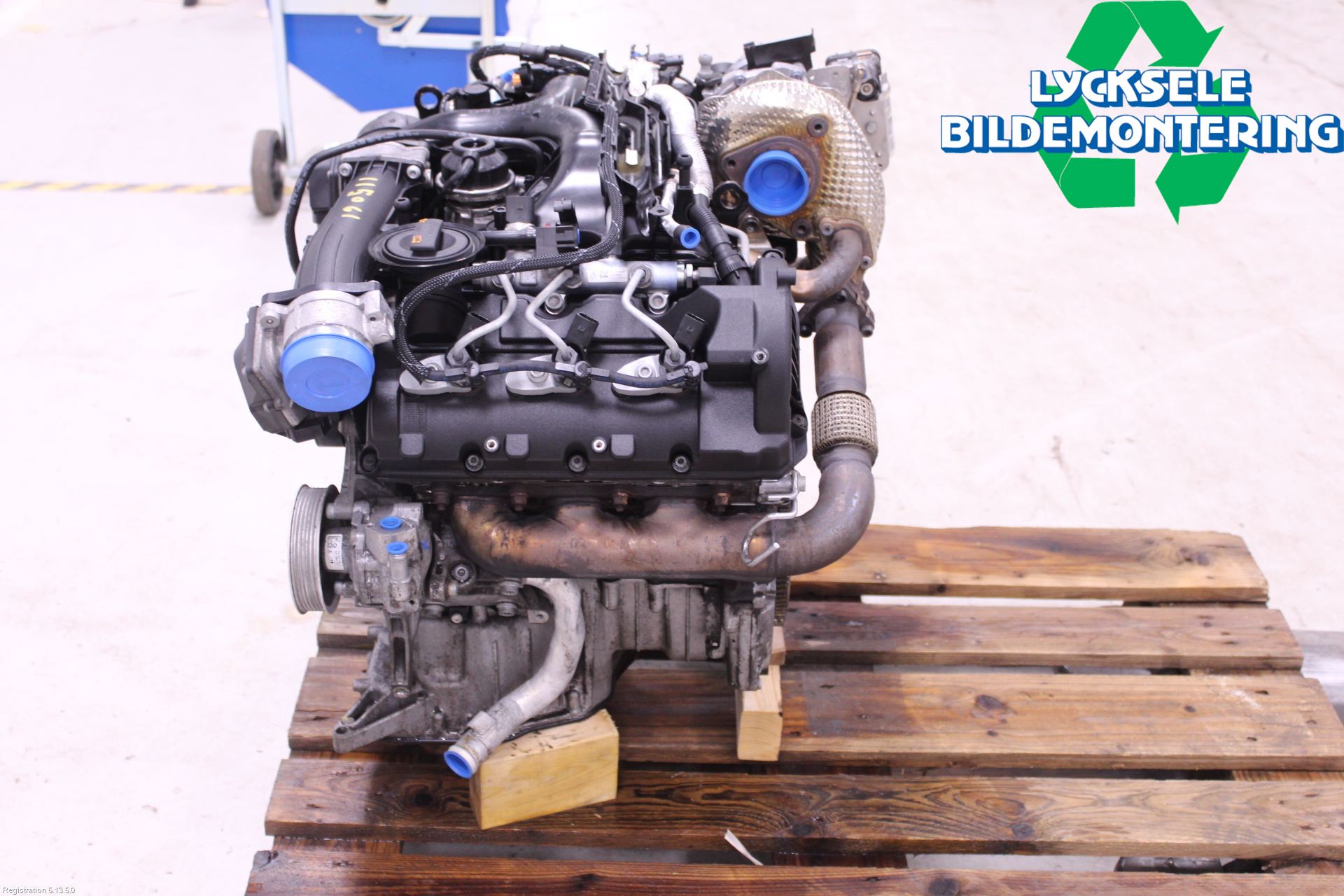 Volkswagen VW TOUAREG 7P 11-18 Motor Diesel