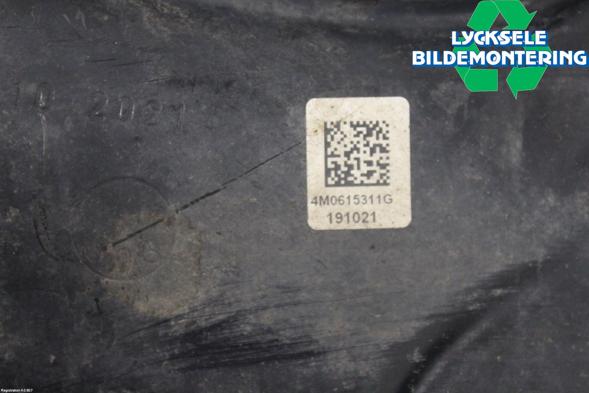 Audi E-TRON, S GE 19- Bromssköld Fram