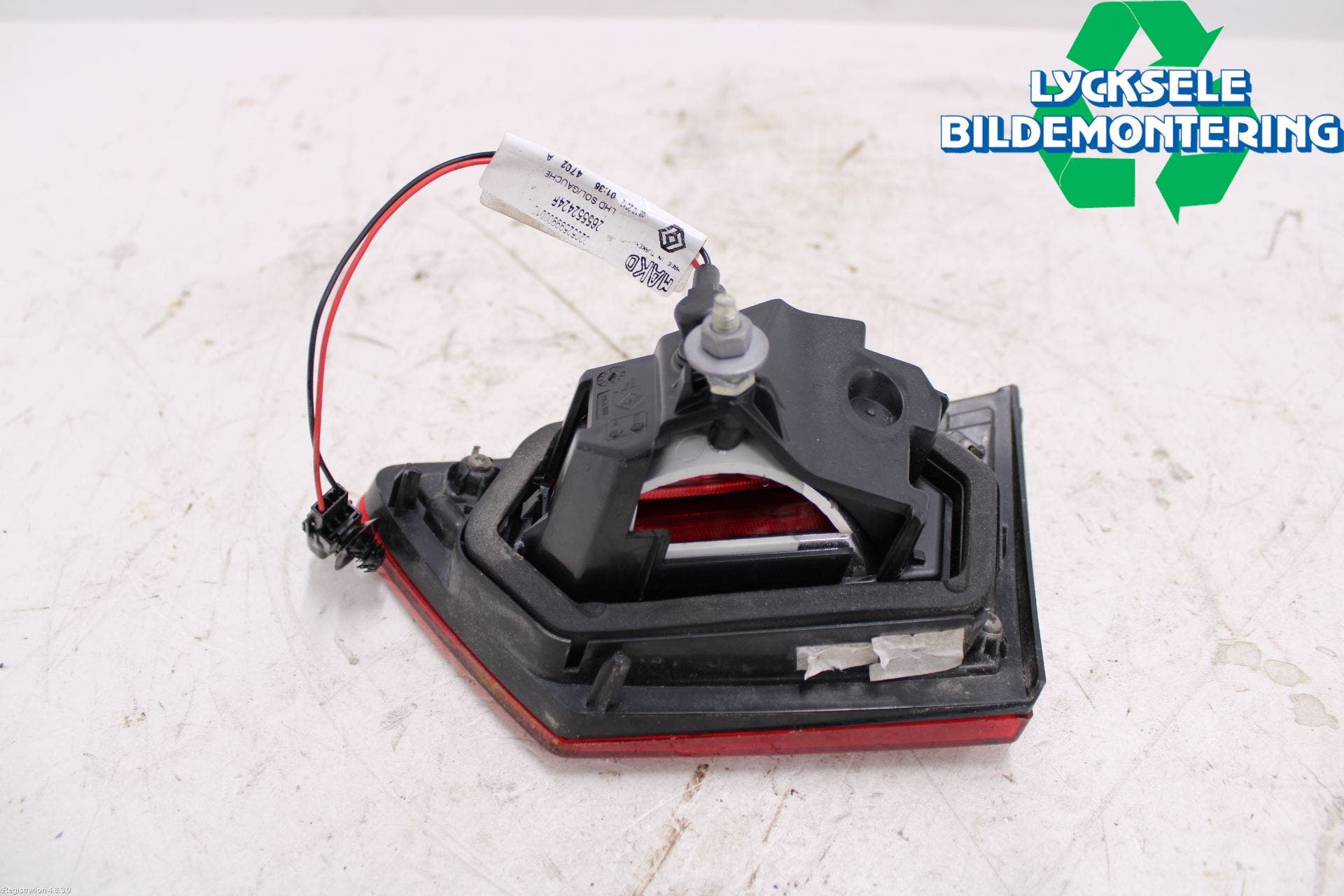 Renault CLIO IV 12-16 Bakljus Lucka Vä