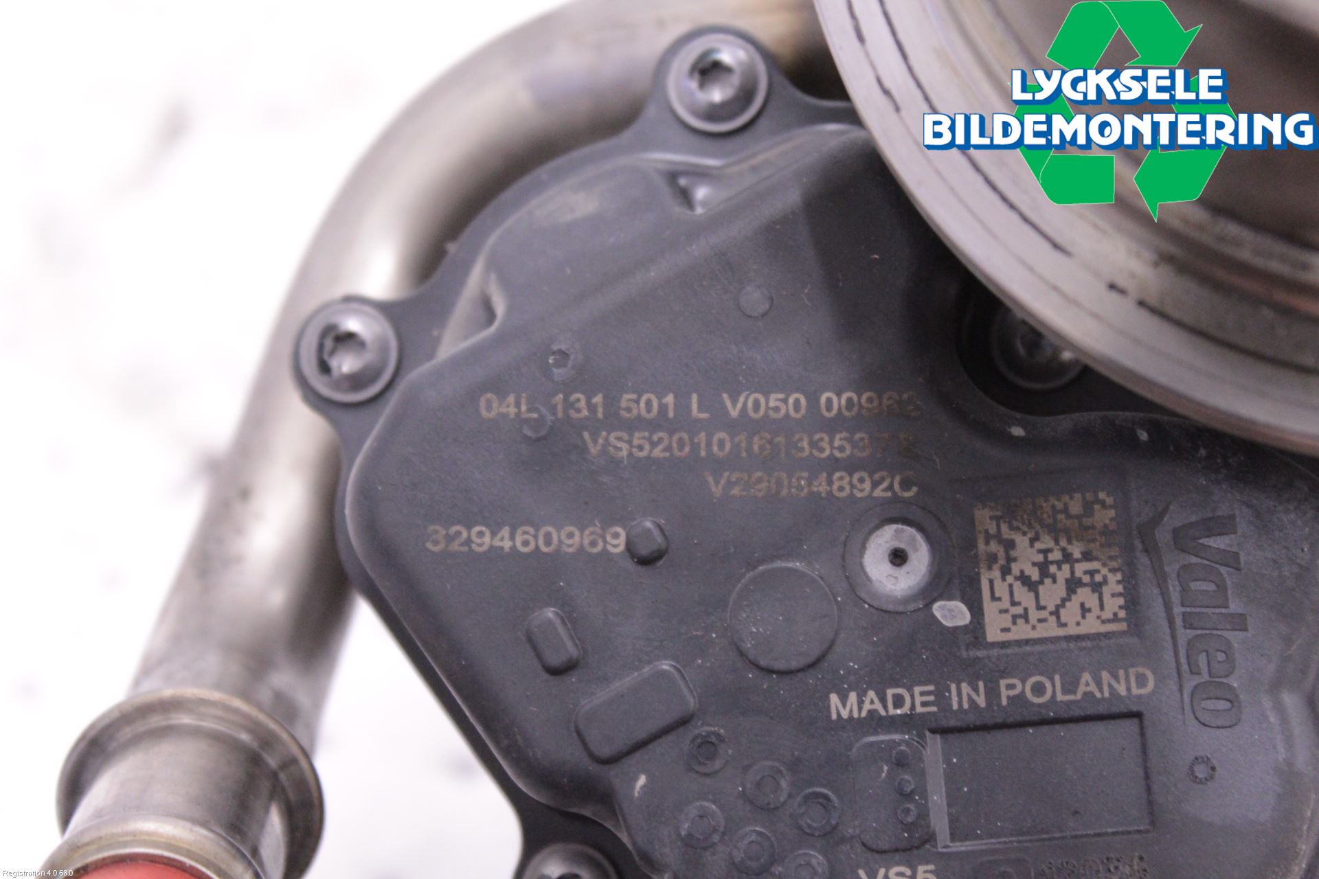 Volkswagen VW CADDY 16-20 Avgaskylare