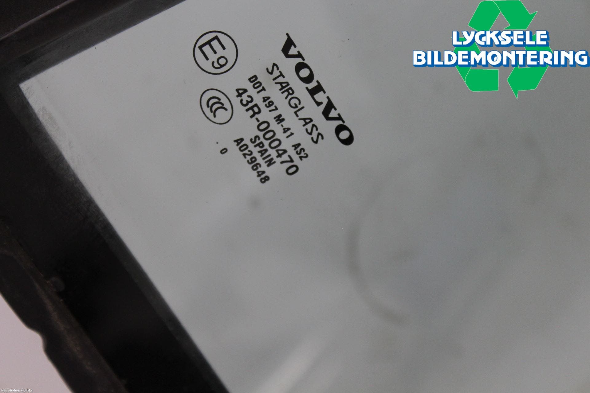 Volvo XC90 07-14 Dörruta Bak Lilla Hö