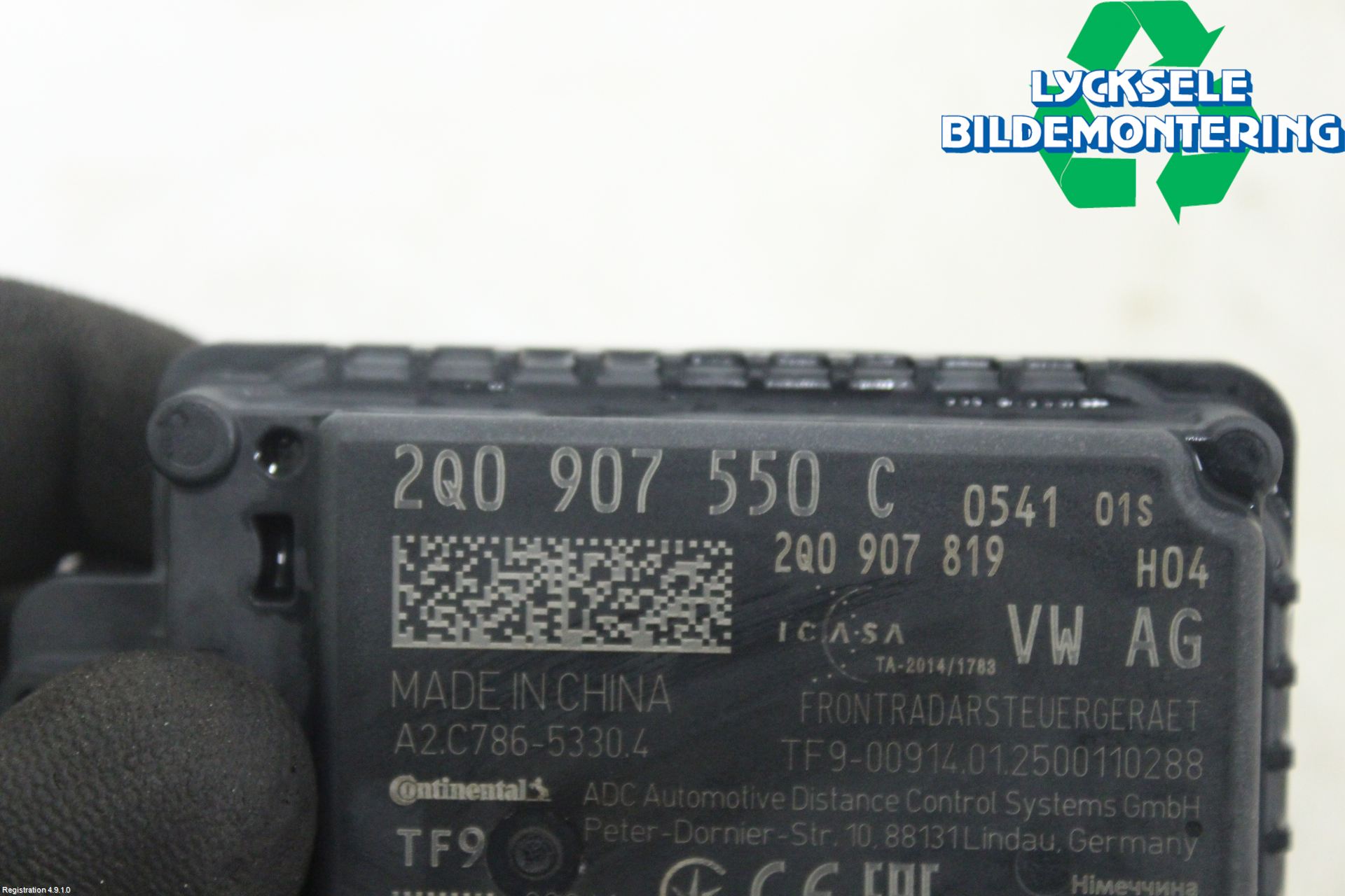 Audi Q3 F3 19- Sensor Adaptiv Farthållare