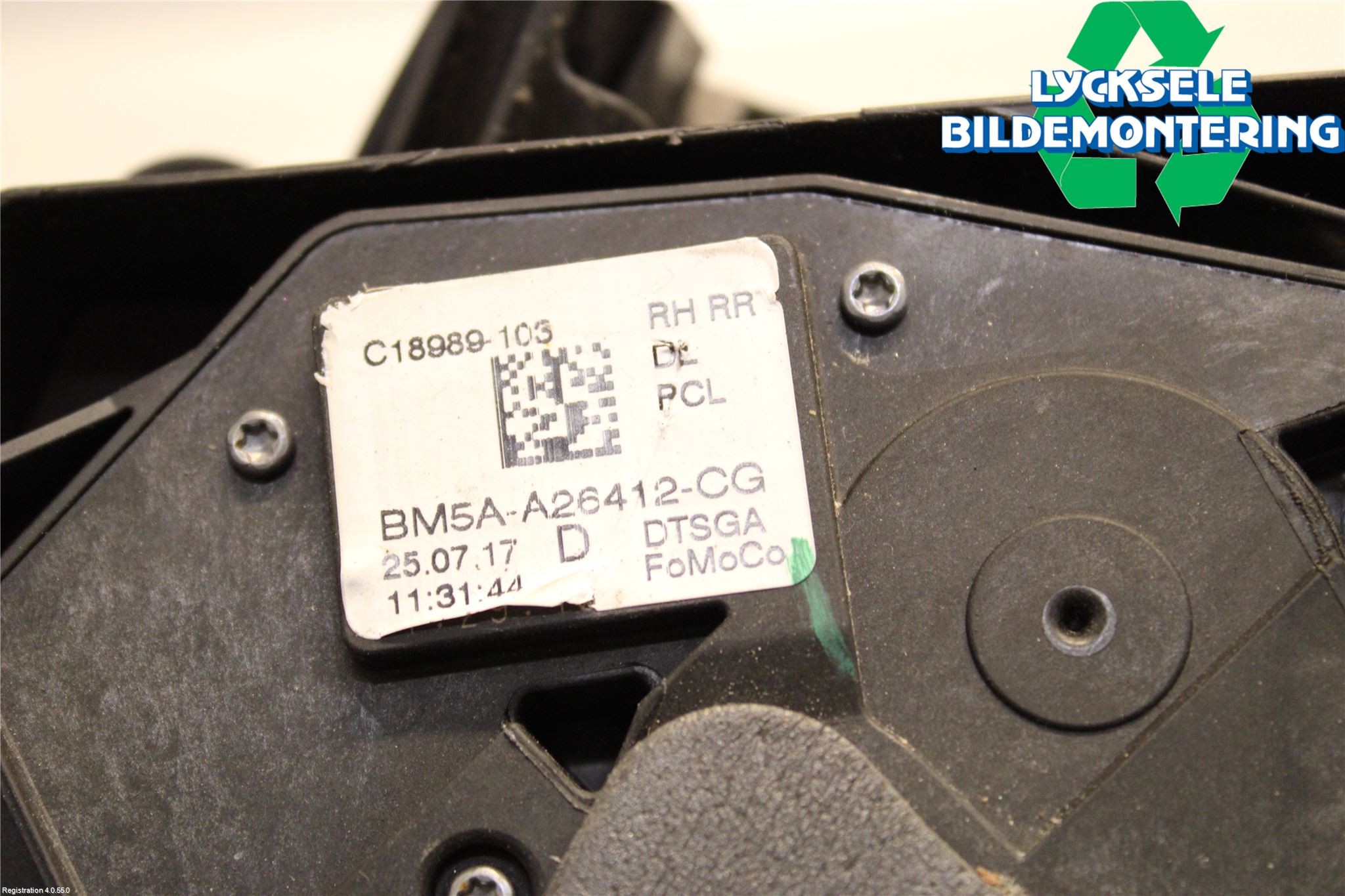 Ford MONDEO 15-22 Låskista-Dörrlås