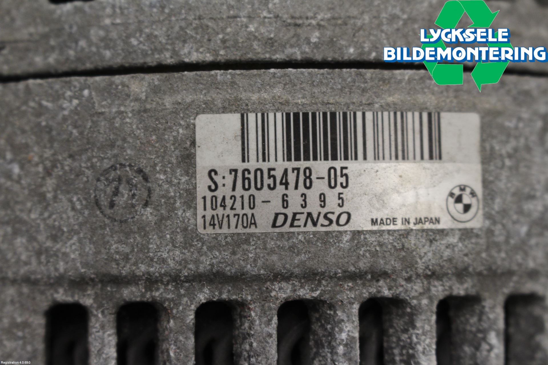 BMW 4 F36 Gran Coupé 14-20 Generator