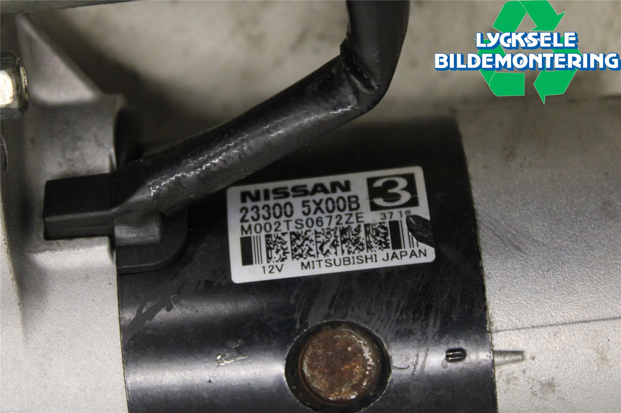 Nissan NAVARA 05-16 Startmotor Diesel