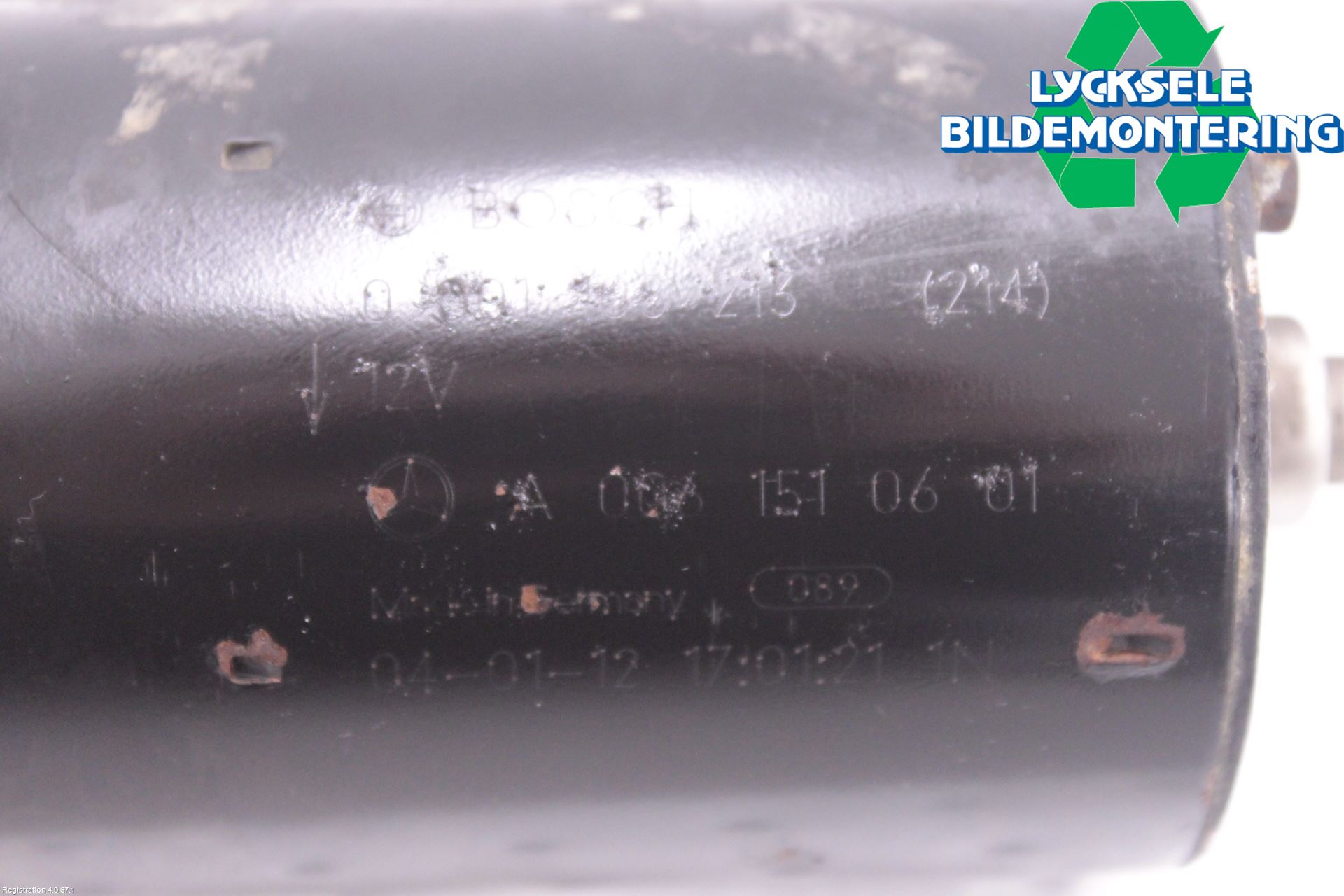 Mercedes-Benz MB E-KLASS (W211) 02-09 Startmotor