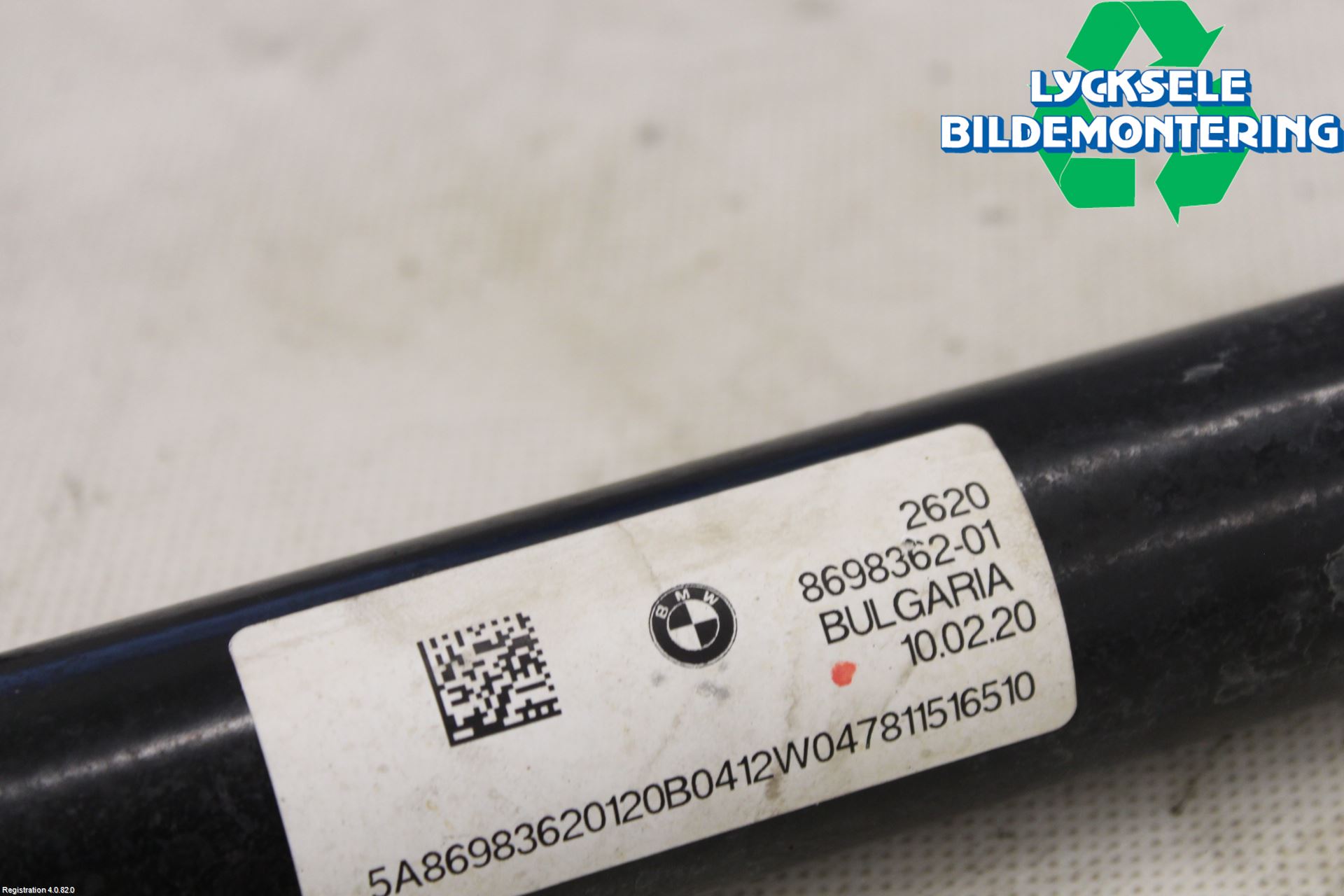 BMW 3 G20/G21/G80/G81 19- Mellanaxel Främre 4Wd