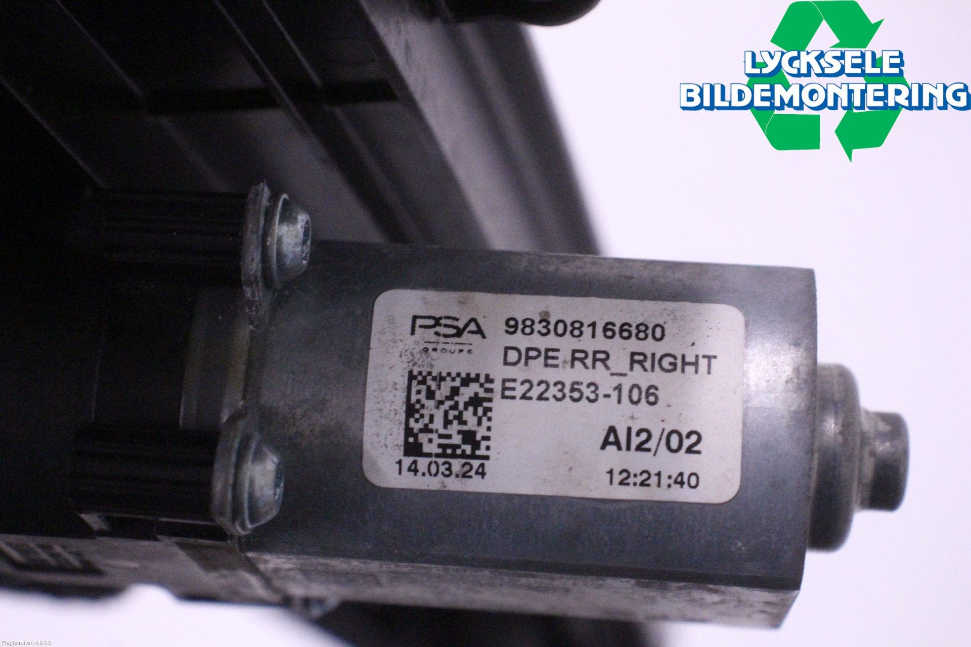 Opel ASTRA L 22- Fönsterhiss El Kompl