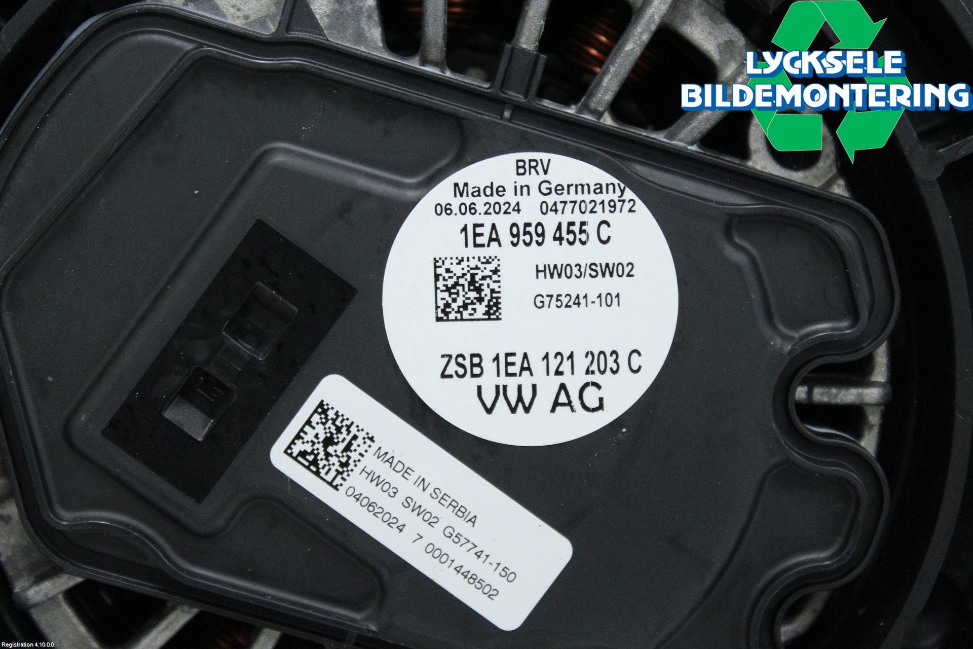 Skoda ENYAQ iV 21- Kylfläkt El