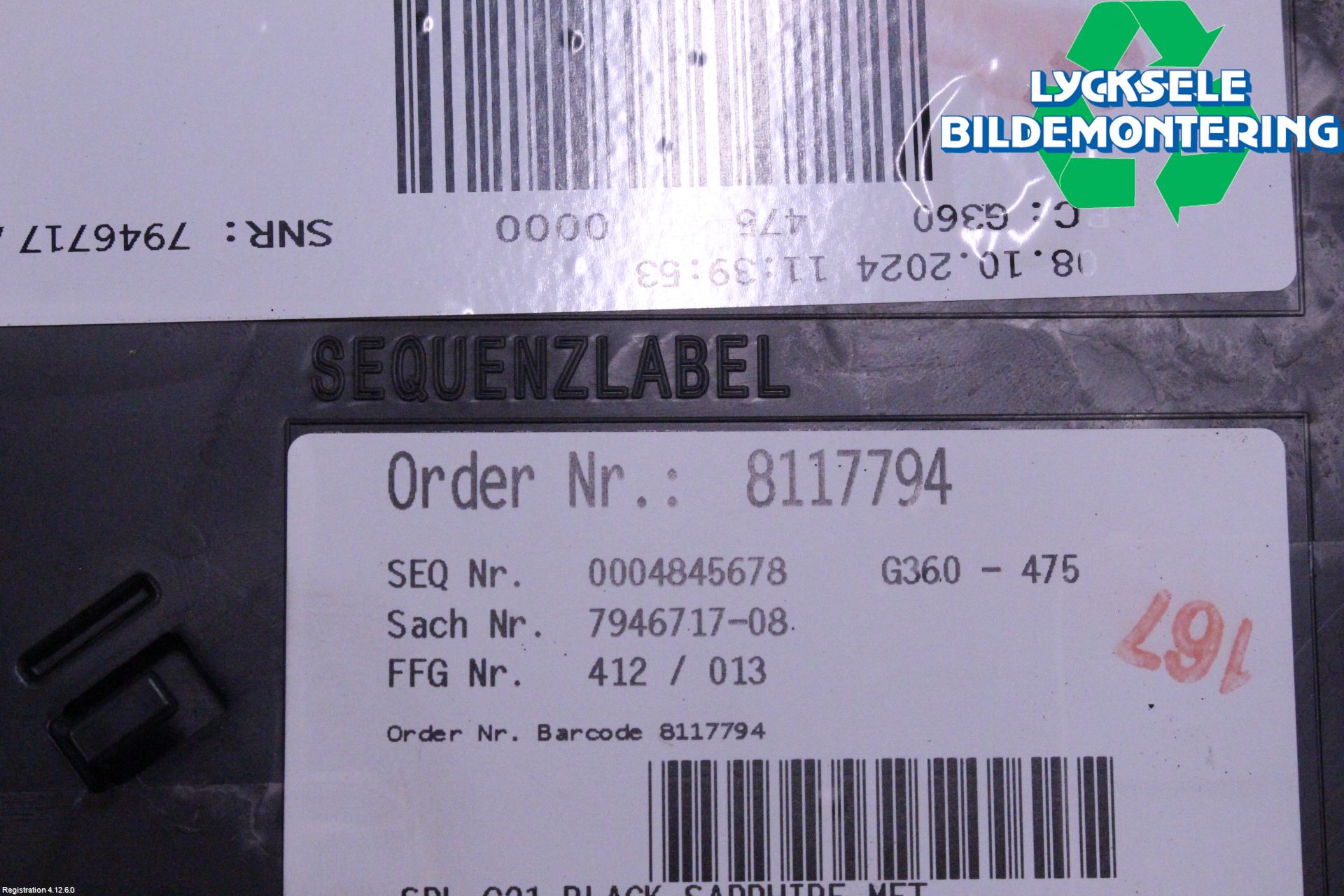 BMW 3 G20/G21/G80/G81 19- Spoiler Baklucka