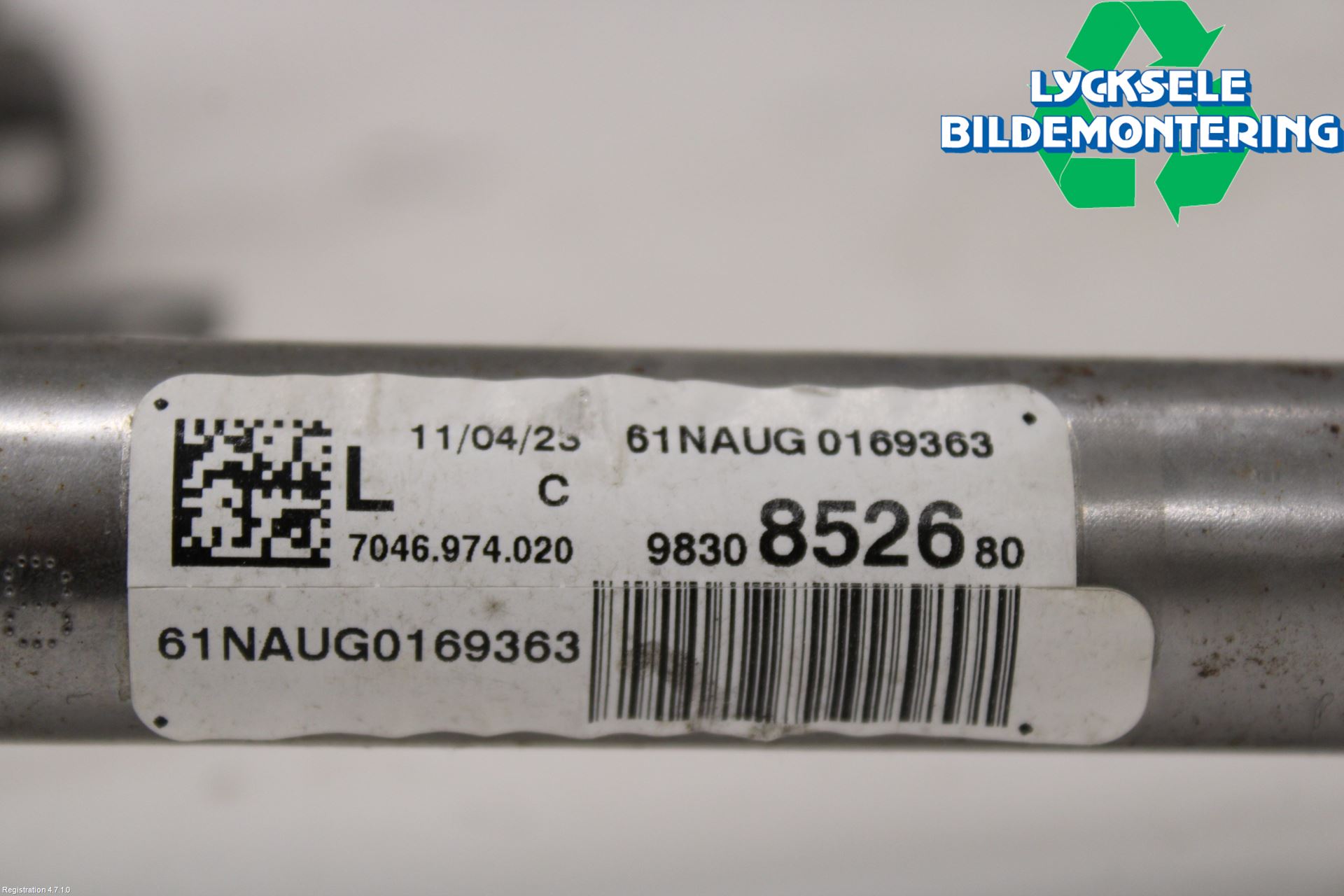 Peugeot 308/E-308 21- Rattaxelagg Justerbart