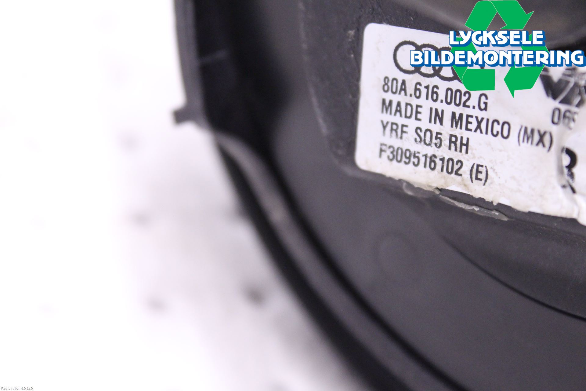 Audi Q5/SQ5 17- Nivå-Luftfjädring Bälg