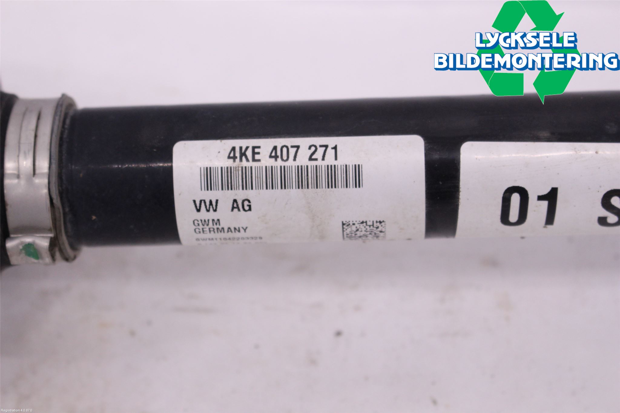 Audi E-TRON, S GE 19- Drivaxel Fram Höger