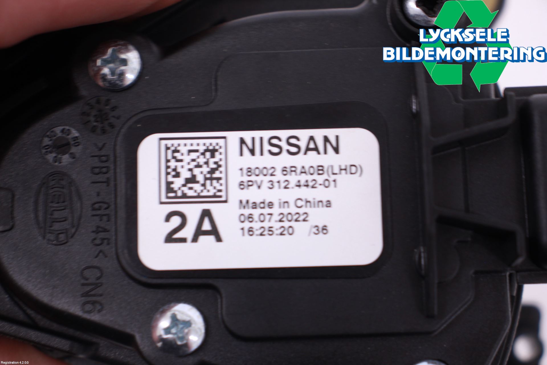 Nissan X-TRAIL T33 22- Gaspedal