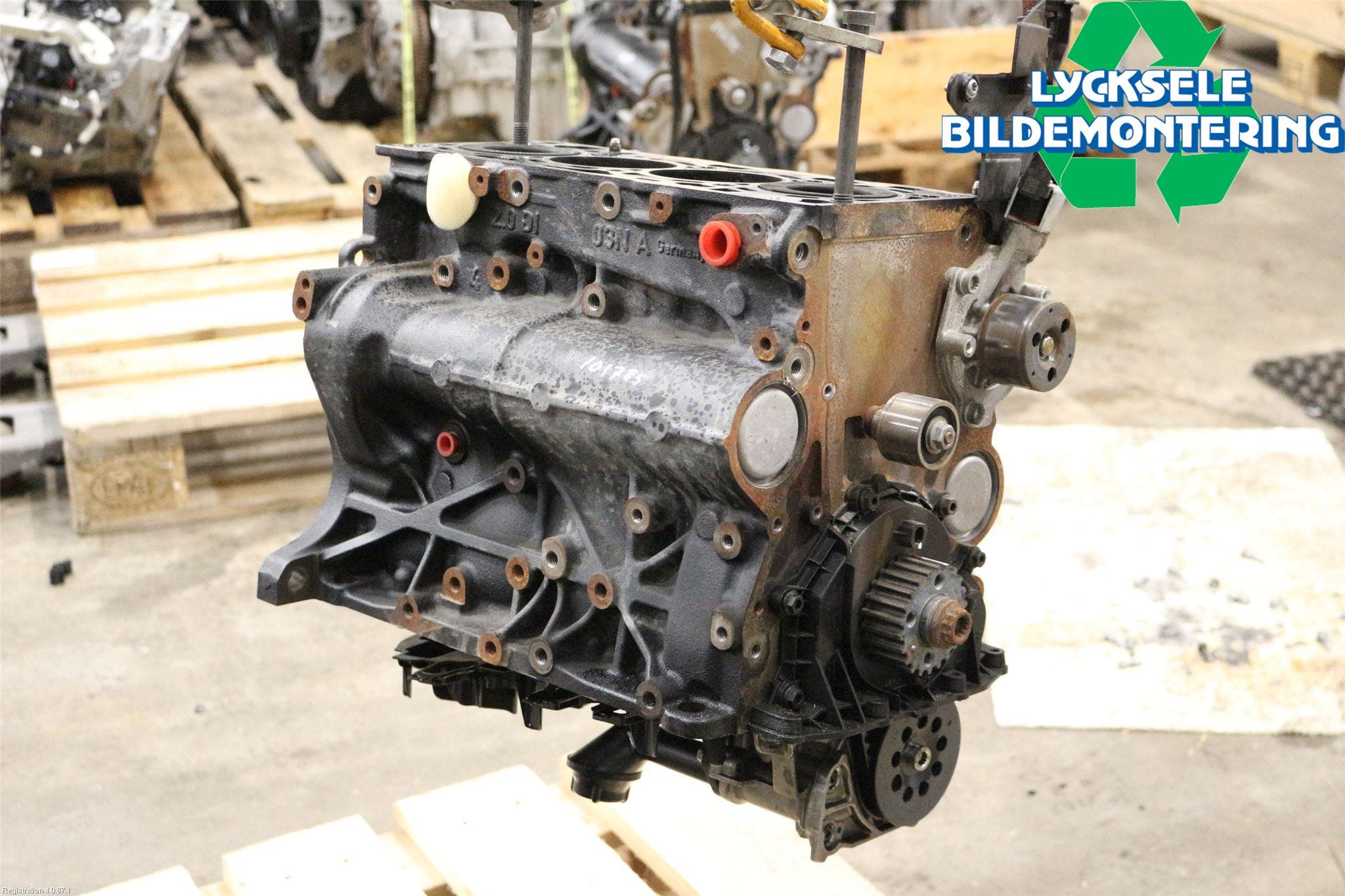 Volkswagen VW TIGUAN 16-24 Motorblock