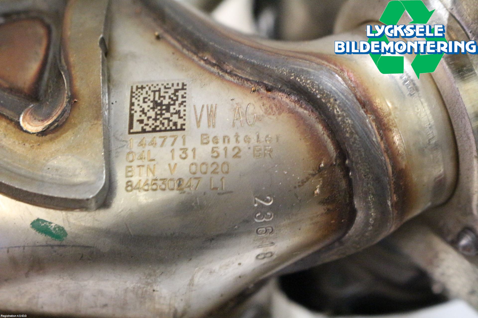 Volkswagen VW TIGUAN 16-24 Avgaskylare