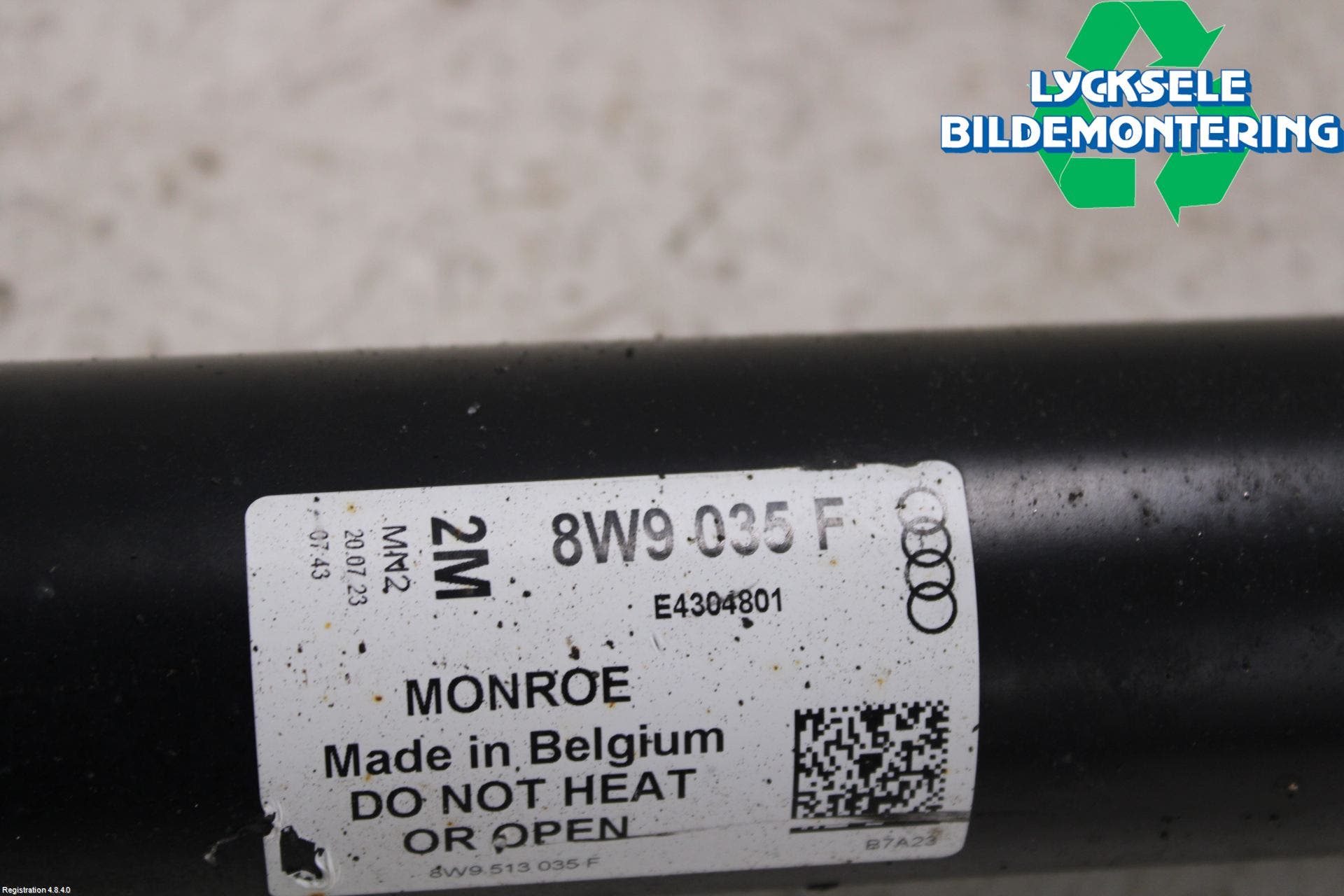 Audi A4/S4 B9 20- Stötdämpare Bak