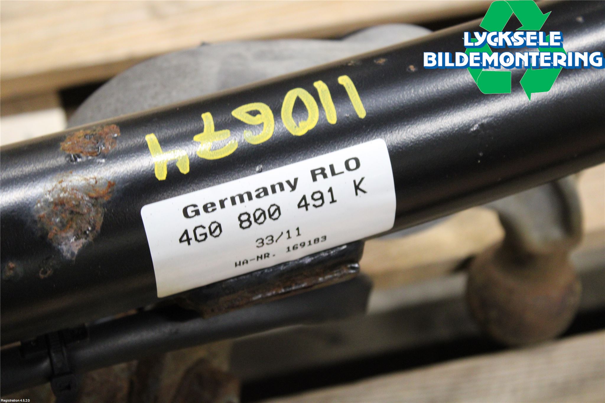 Audi A6/S6 4G 11-18 Dragkrok