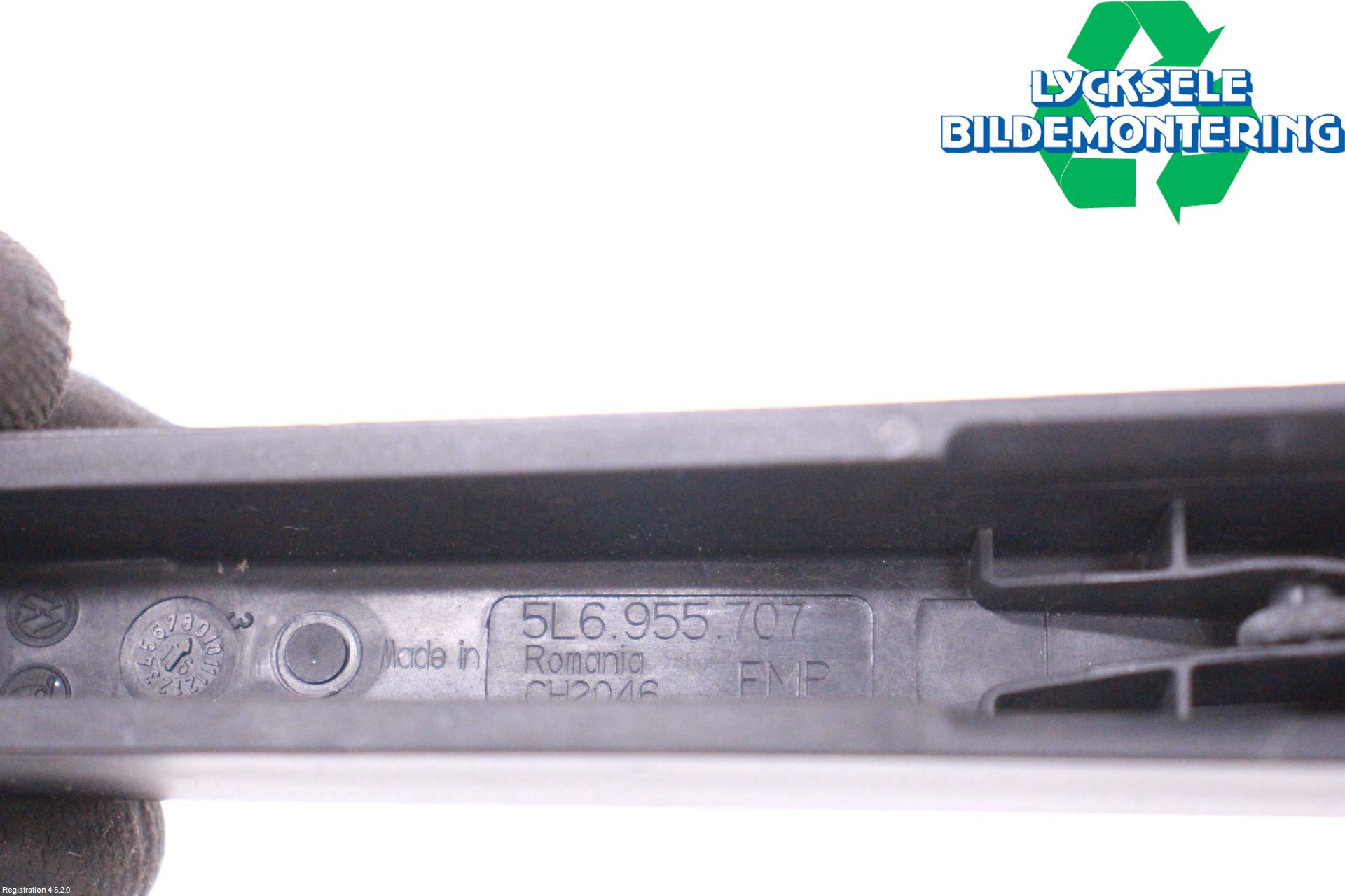 Skoda YETI Torkararm-Bakruta