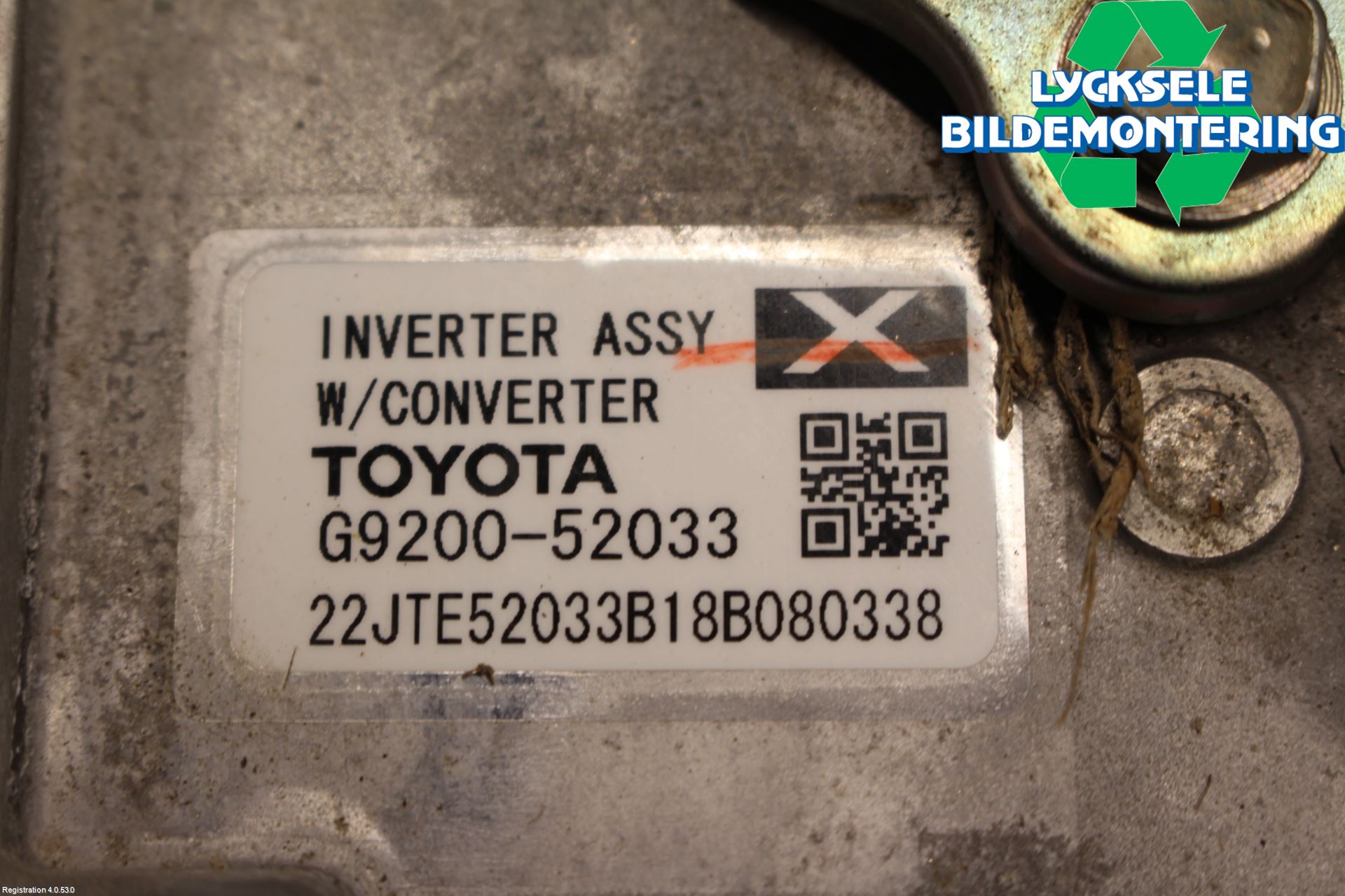 Toyota YARIS XP130 15-20 Hybridconverter