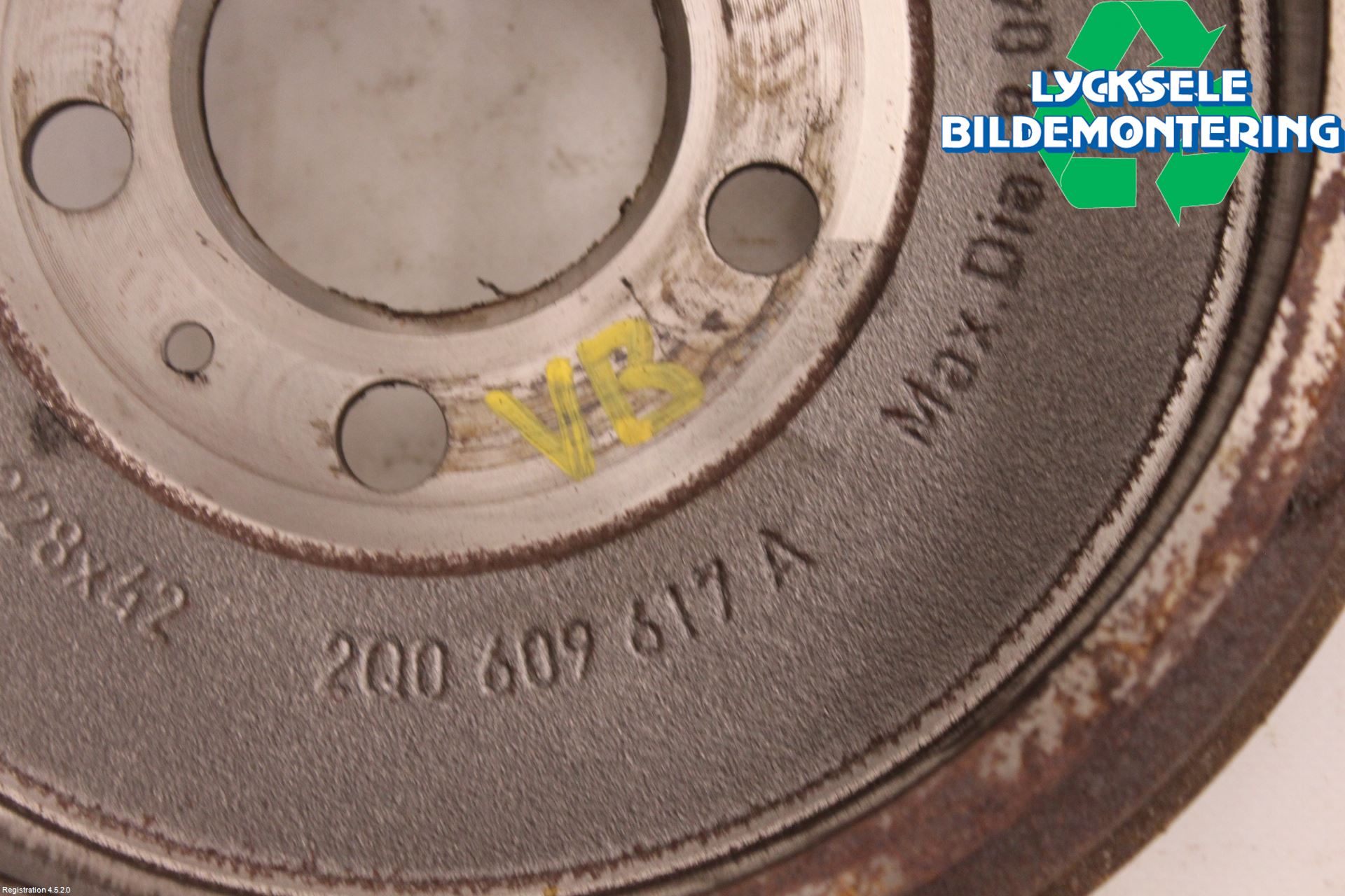 Seat ARONA Bromstrumma Bak