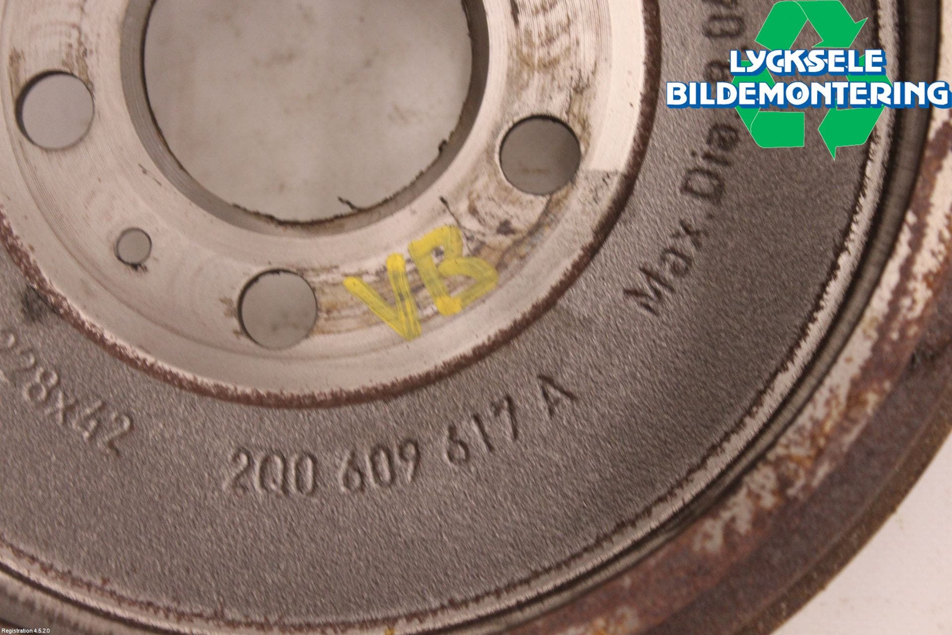 Seat ARONA Bromstrumma Bak