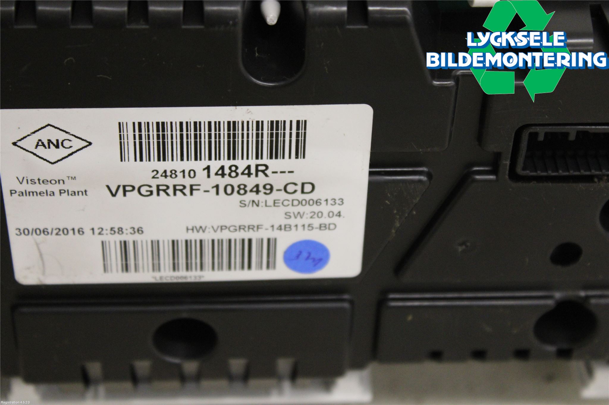 Renault CLIO IV 16-19 Instrument Komb