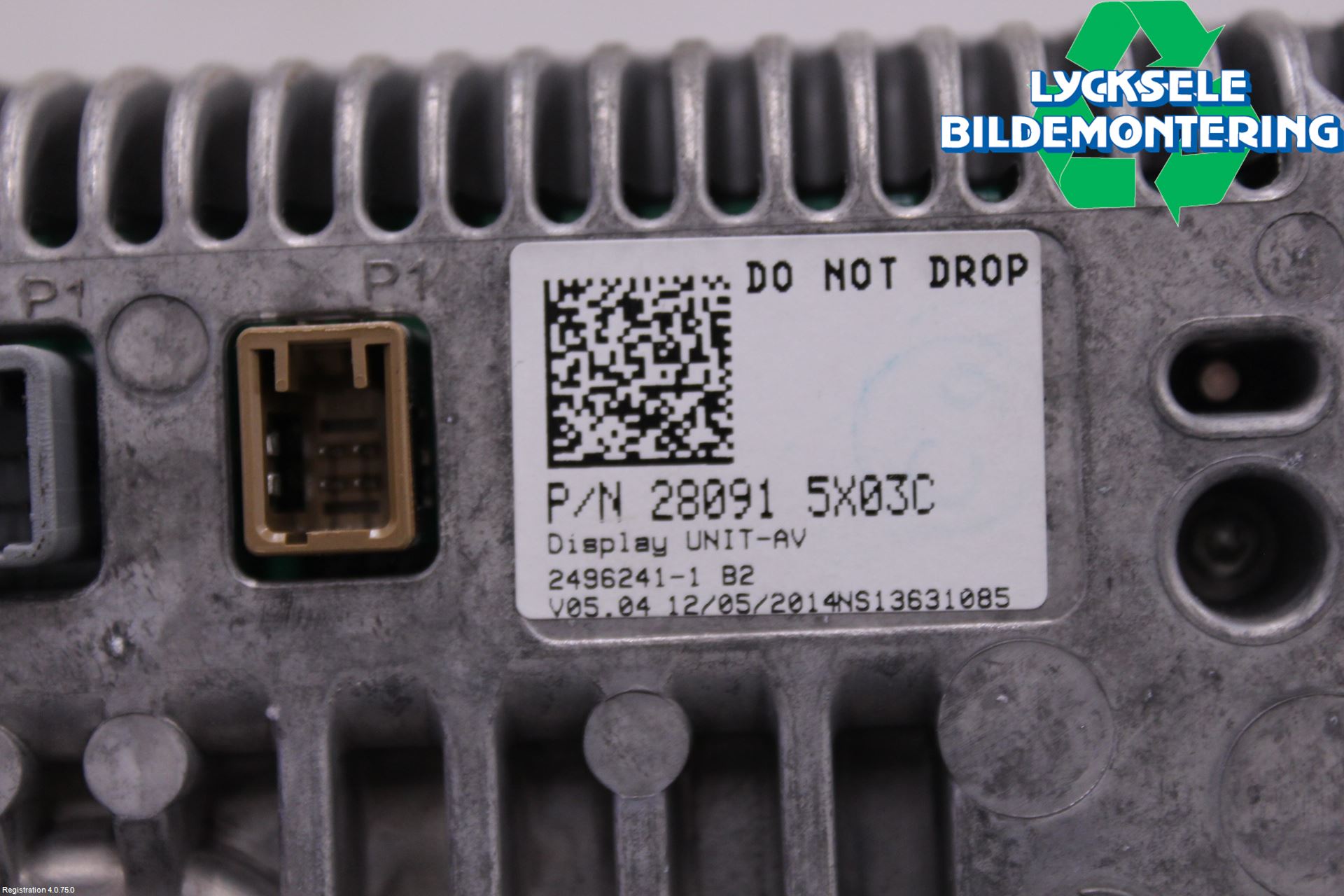 Nissan NAVARA 05-16 Bildskärm