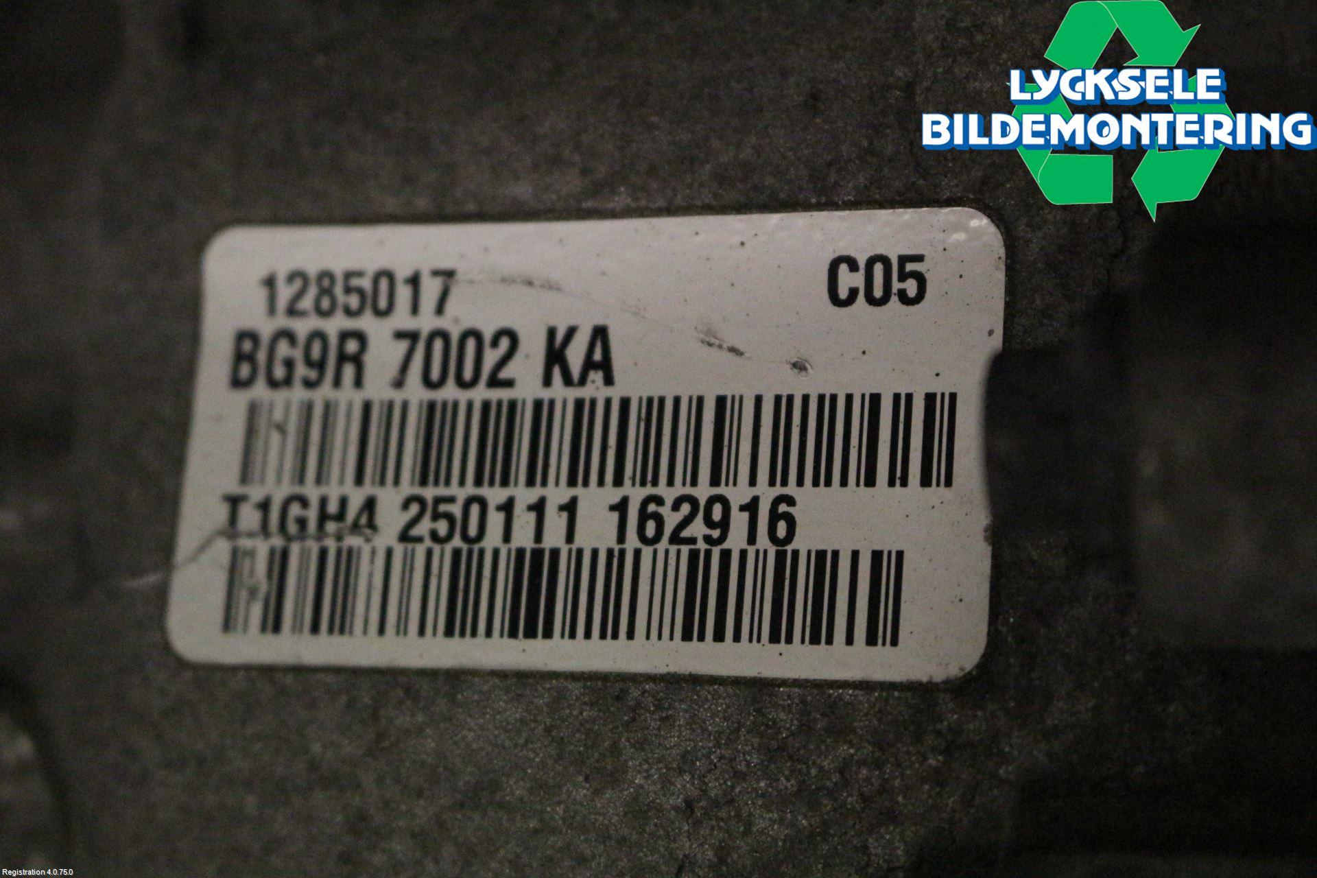 Volvo V70 08-13 Växellåda Man 6 Vxl