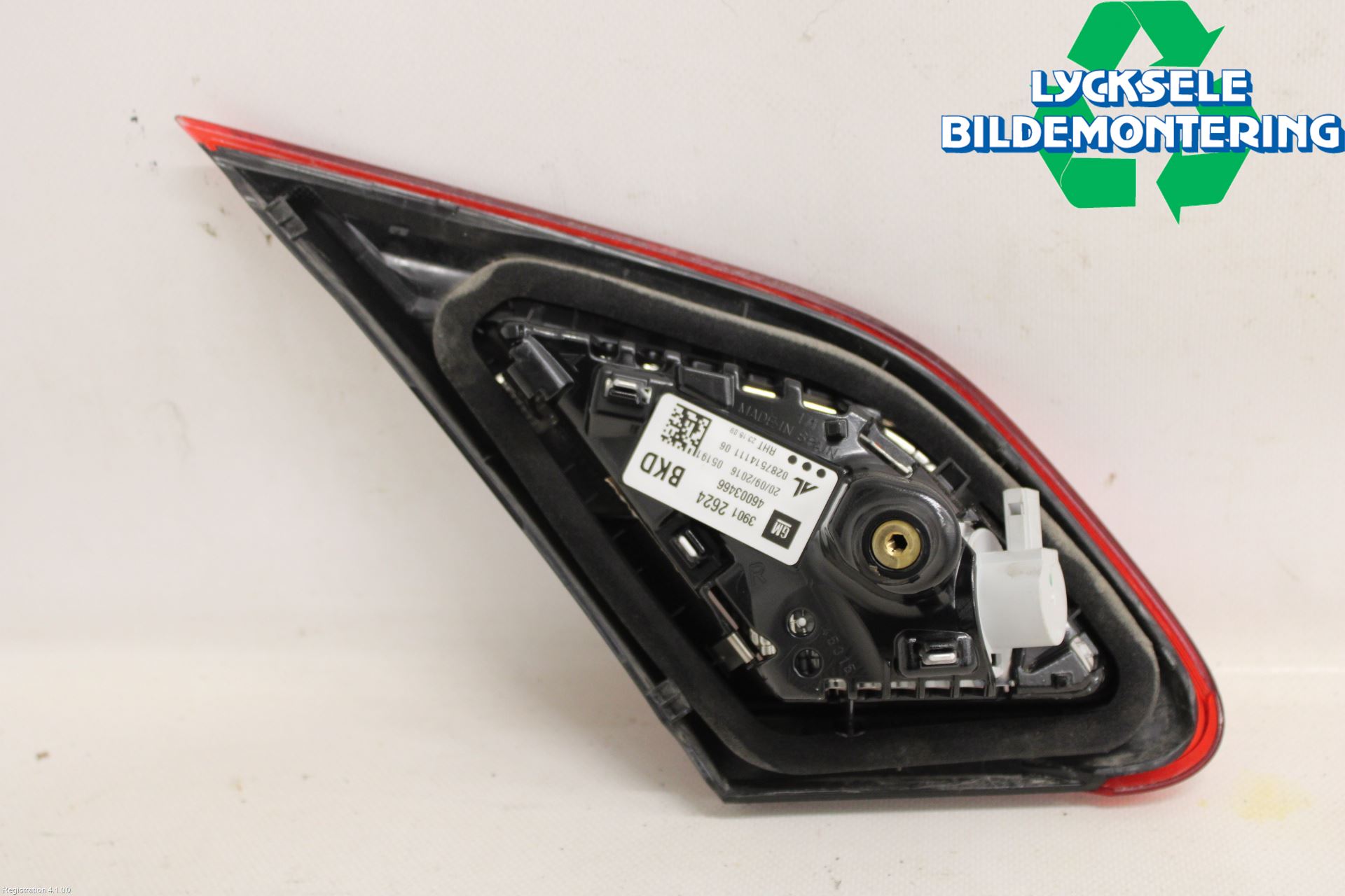 Opel CORSA E 15-19 Bakljus Lucka Hö