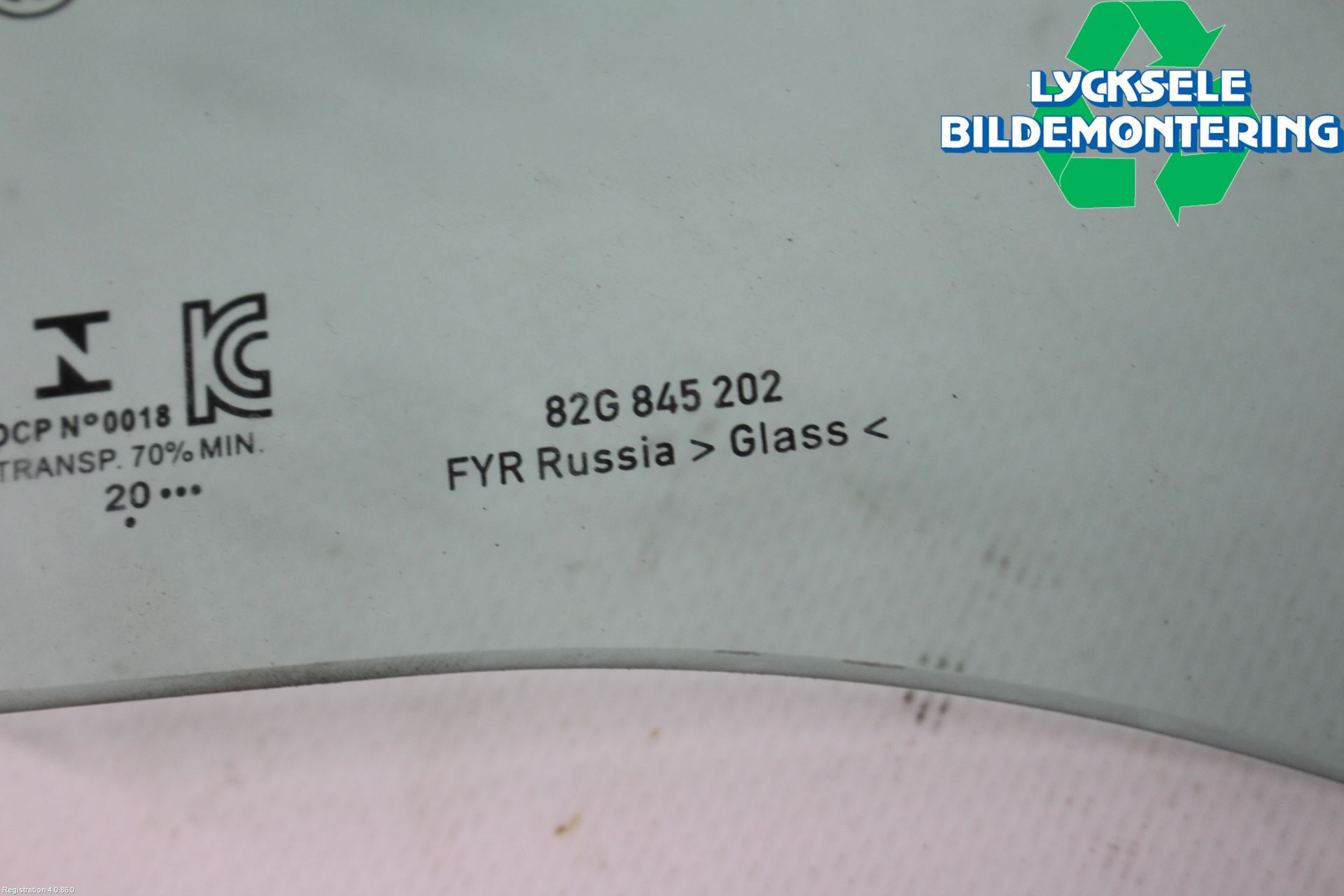 Audi A1 19- Dörruta Fram Höger