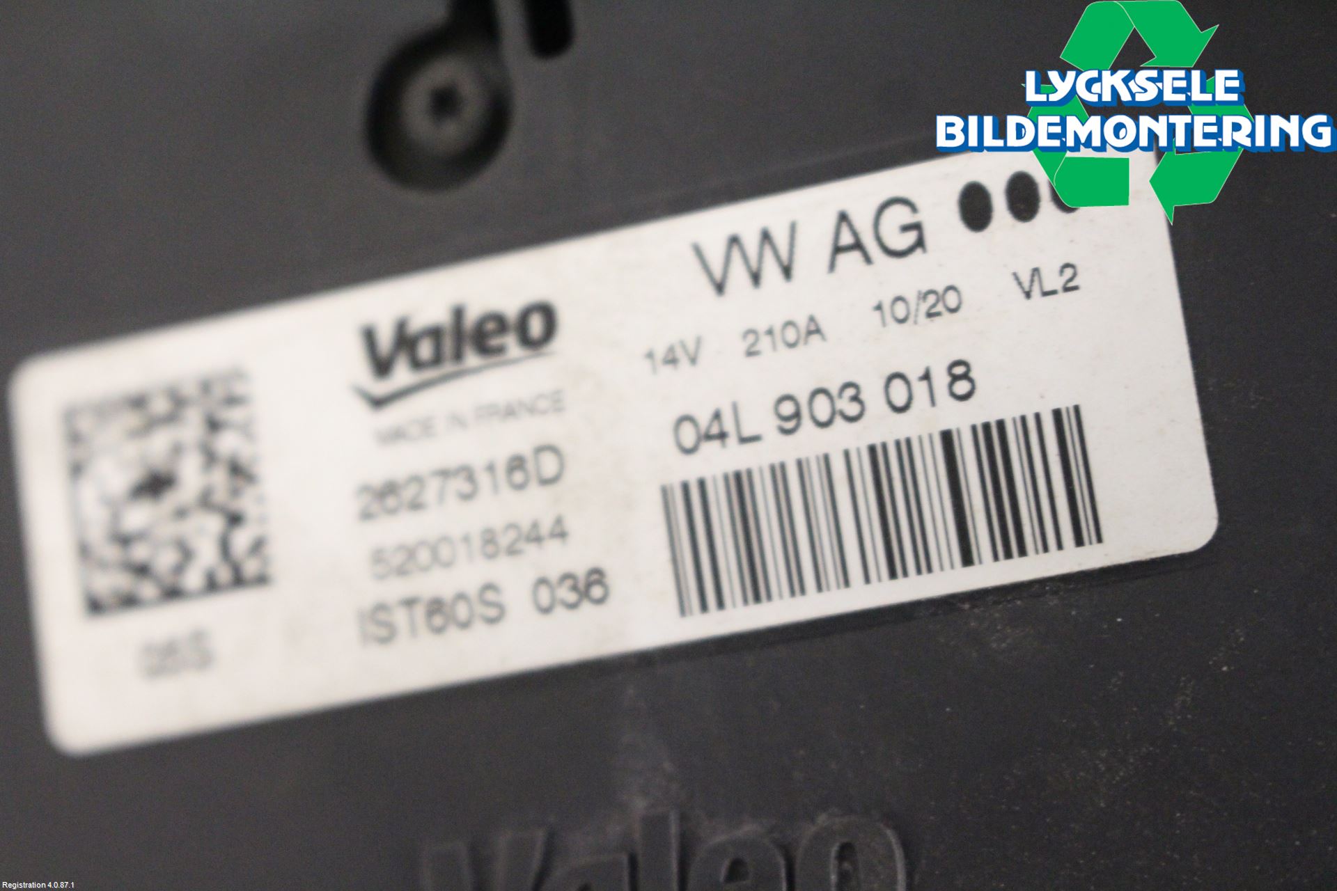 Audi A6 F2/C8 19- Generator